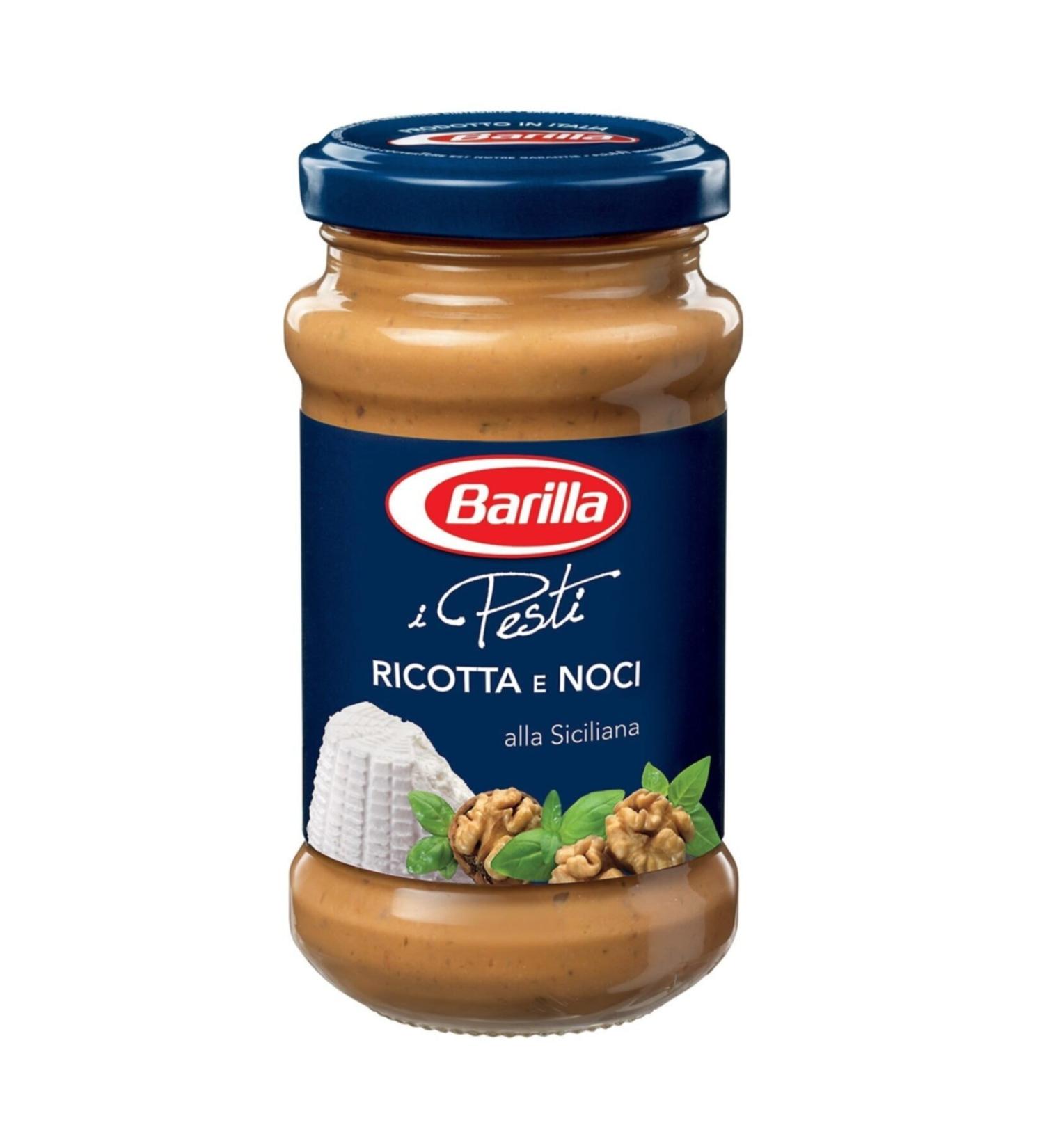 Barilla Pesto Ricotta E Noci (pesto Siciliana) 190 Gr 6 pieces