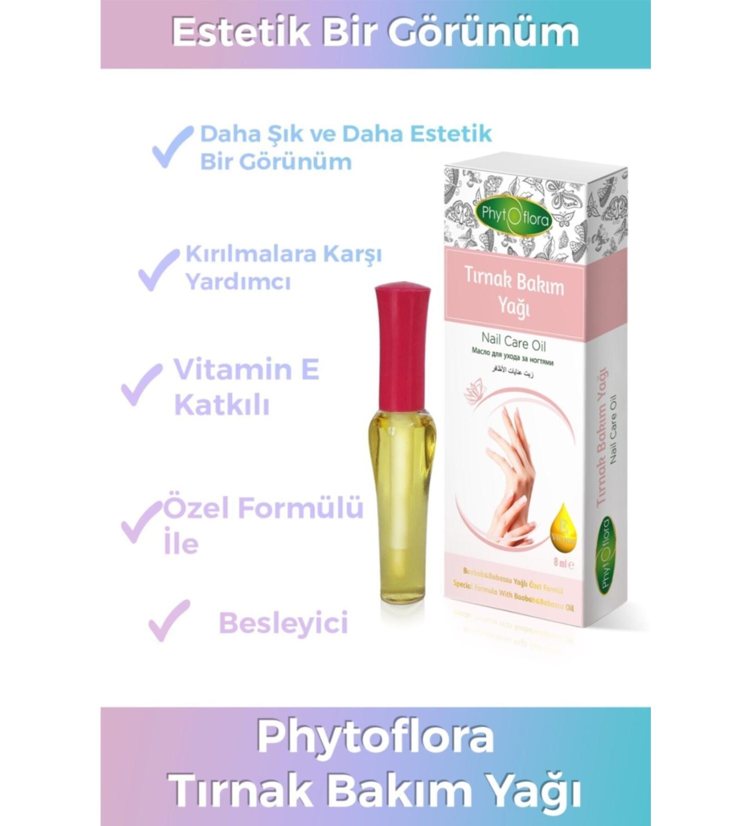 Phytoflora Nail Care Oil 8ml Does Not Contain Silicone Sulfate And Similar Chemicals.