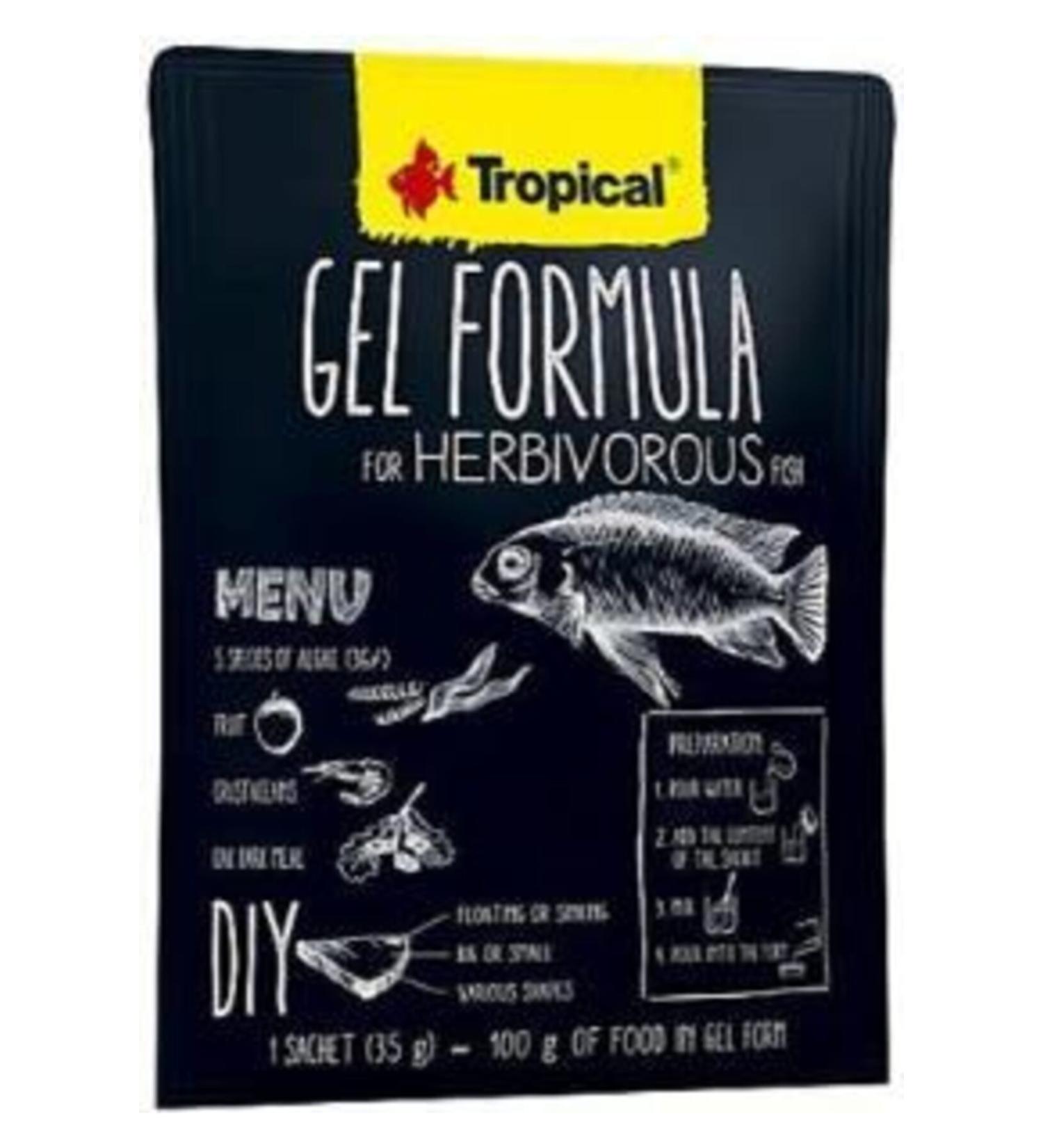 Tropical Gel Formula Herbivorous 35 gr