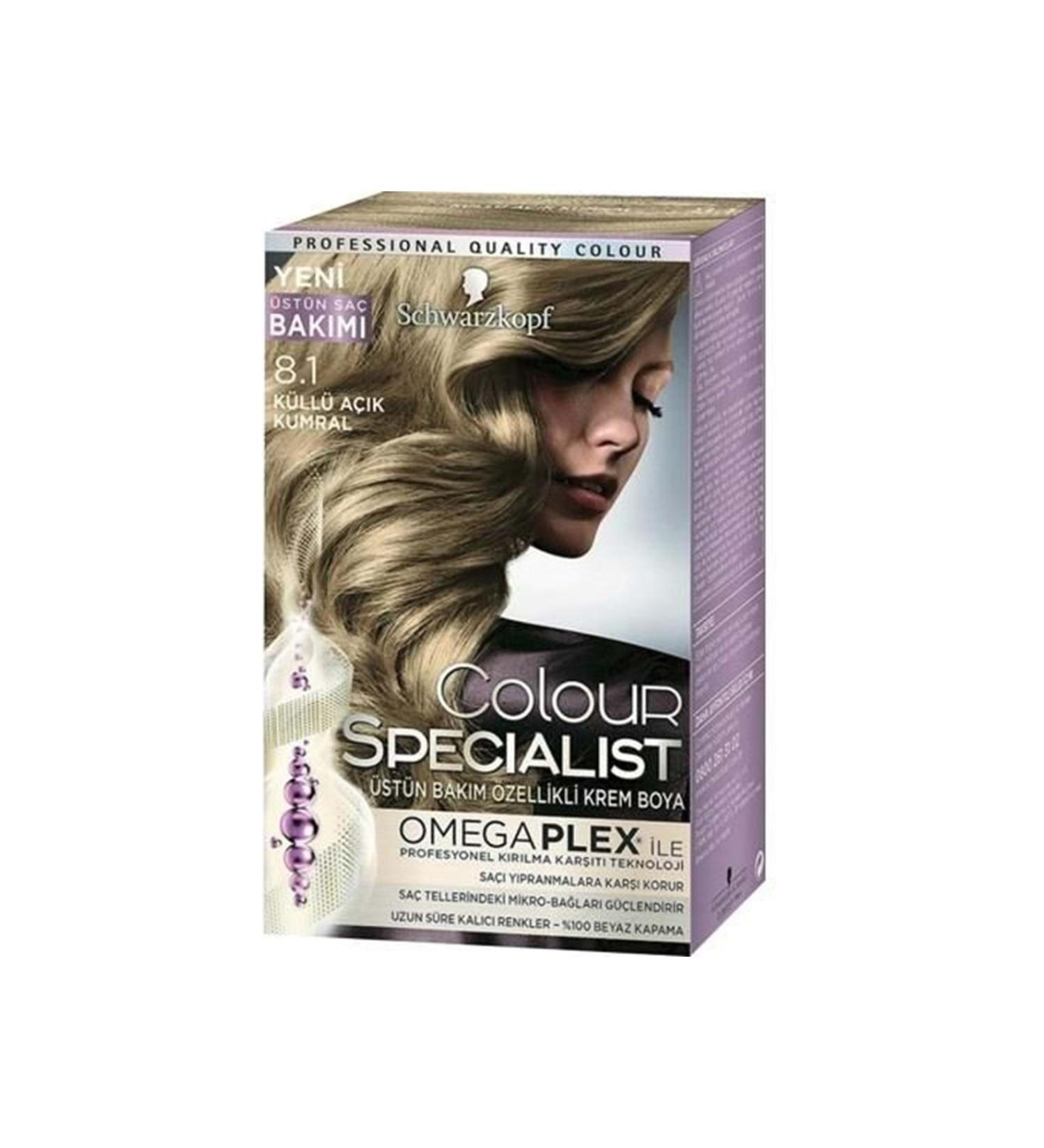 Schwarzkopf Color Specialist 8.1 Ash Light Blonde