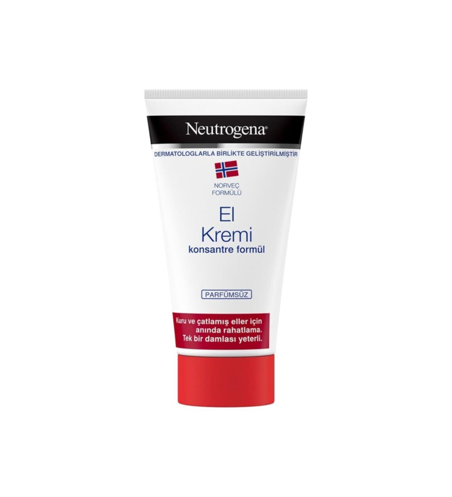 Neutrogena Unscented Hand Cream (300 Applications 75 Ml)
