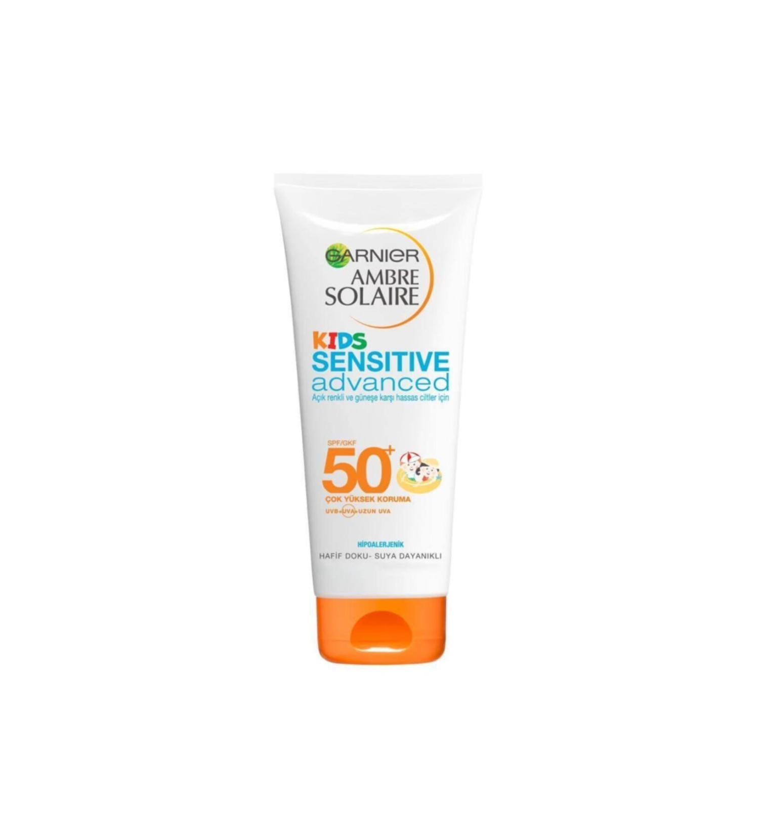 Garnier Ambre Solaire Sensitive Advanced Children's Milk Spf50+ 200ml