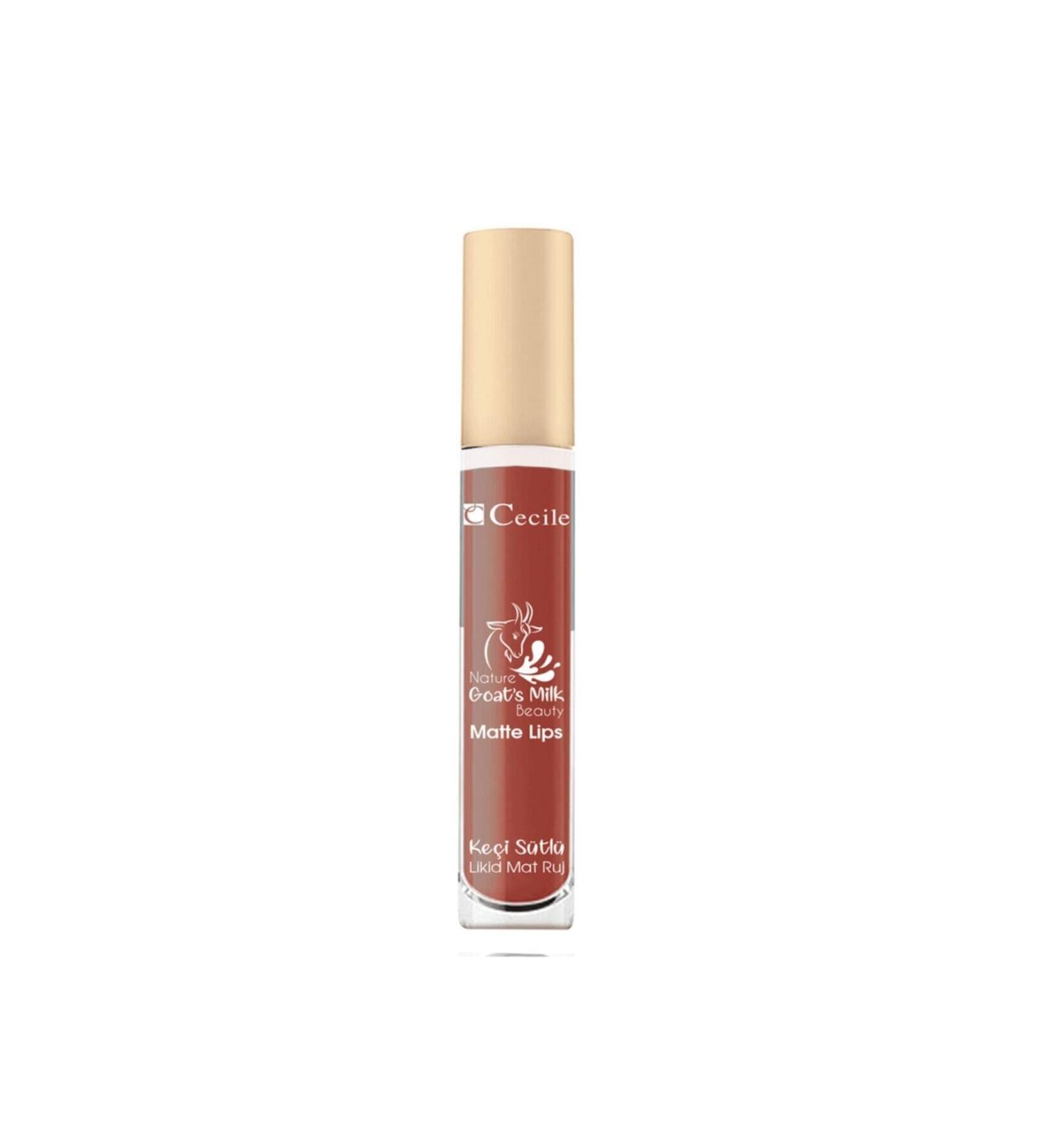 Cecile Nature Goat's Milk Beauty Liquid Lipstick 07