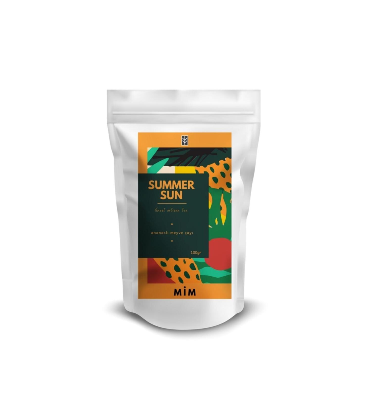 Mim Tea Summer Sun Tea - Pineapple Fruit Tea 100gr - Buy Online on GoSupps.com