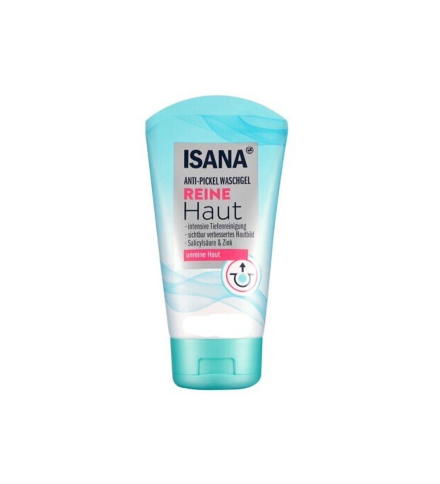 ISANA Face Wash Gel Special for Sebum Producing Skin Salicylic Acid & Zinc 150 ml