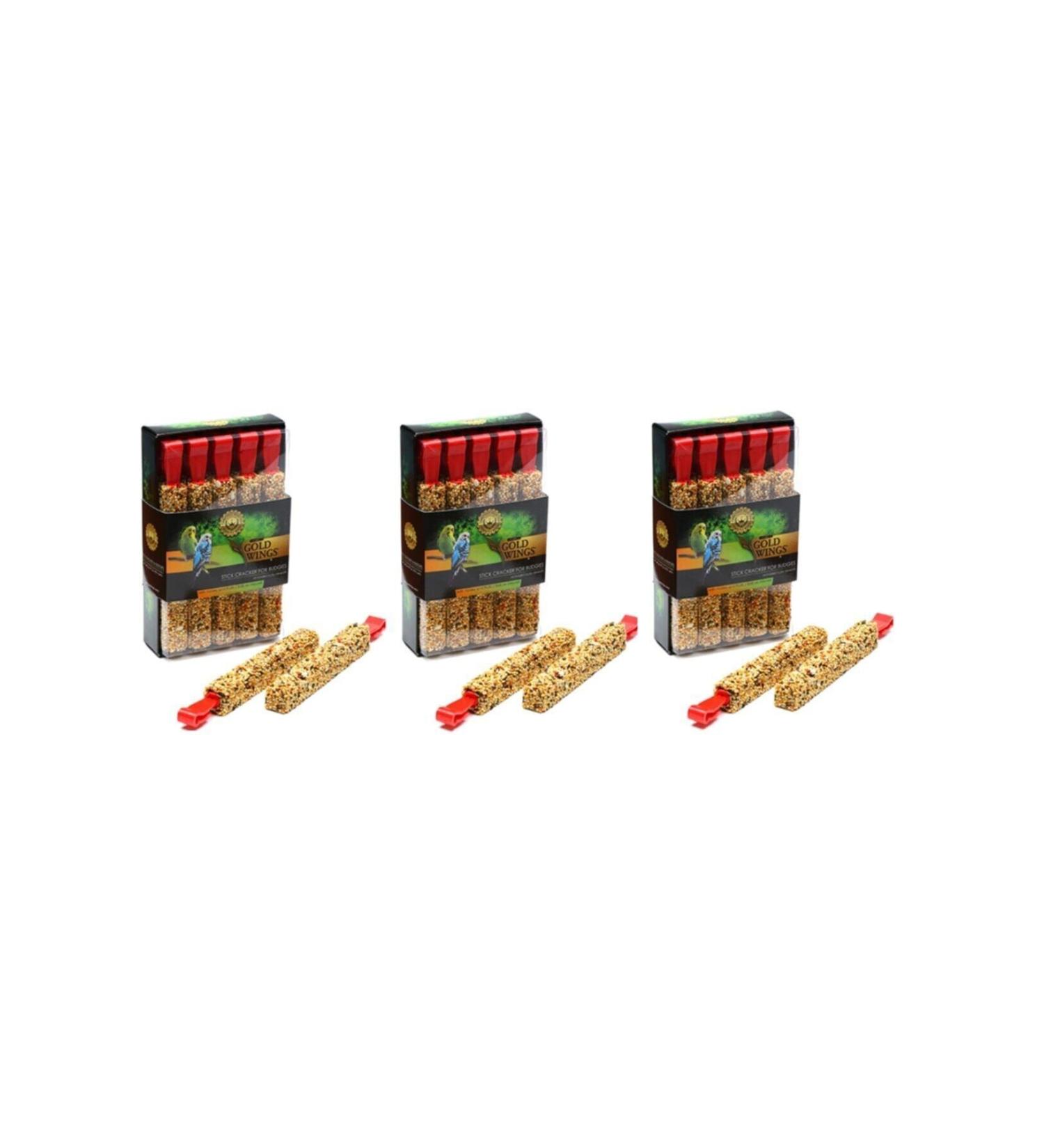 Gold Wings Premium Chat Crackers 10 x 3