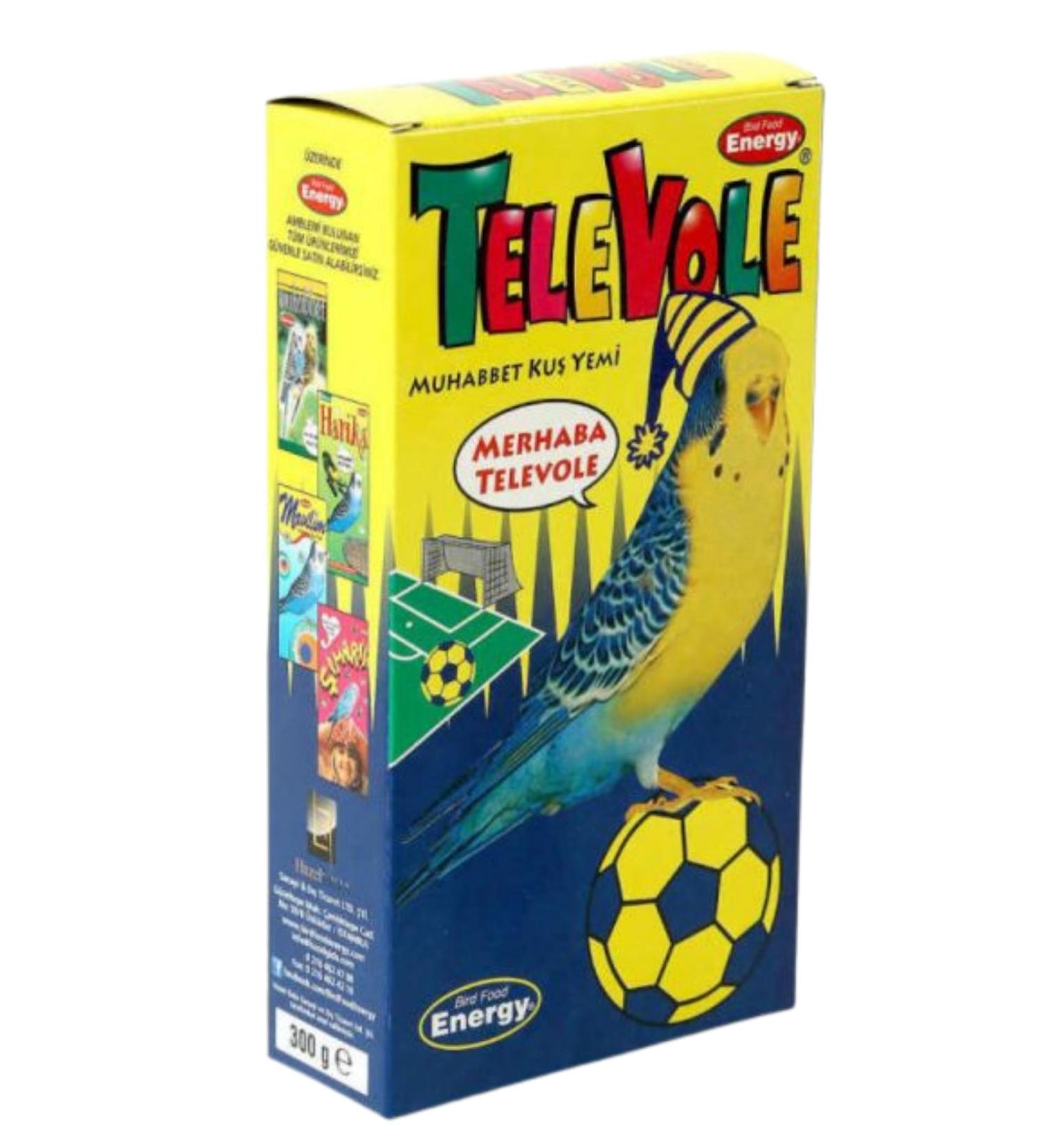 Energy Televole Budgie Food 300 gr 10 Boxes
