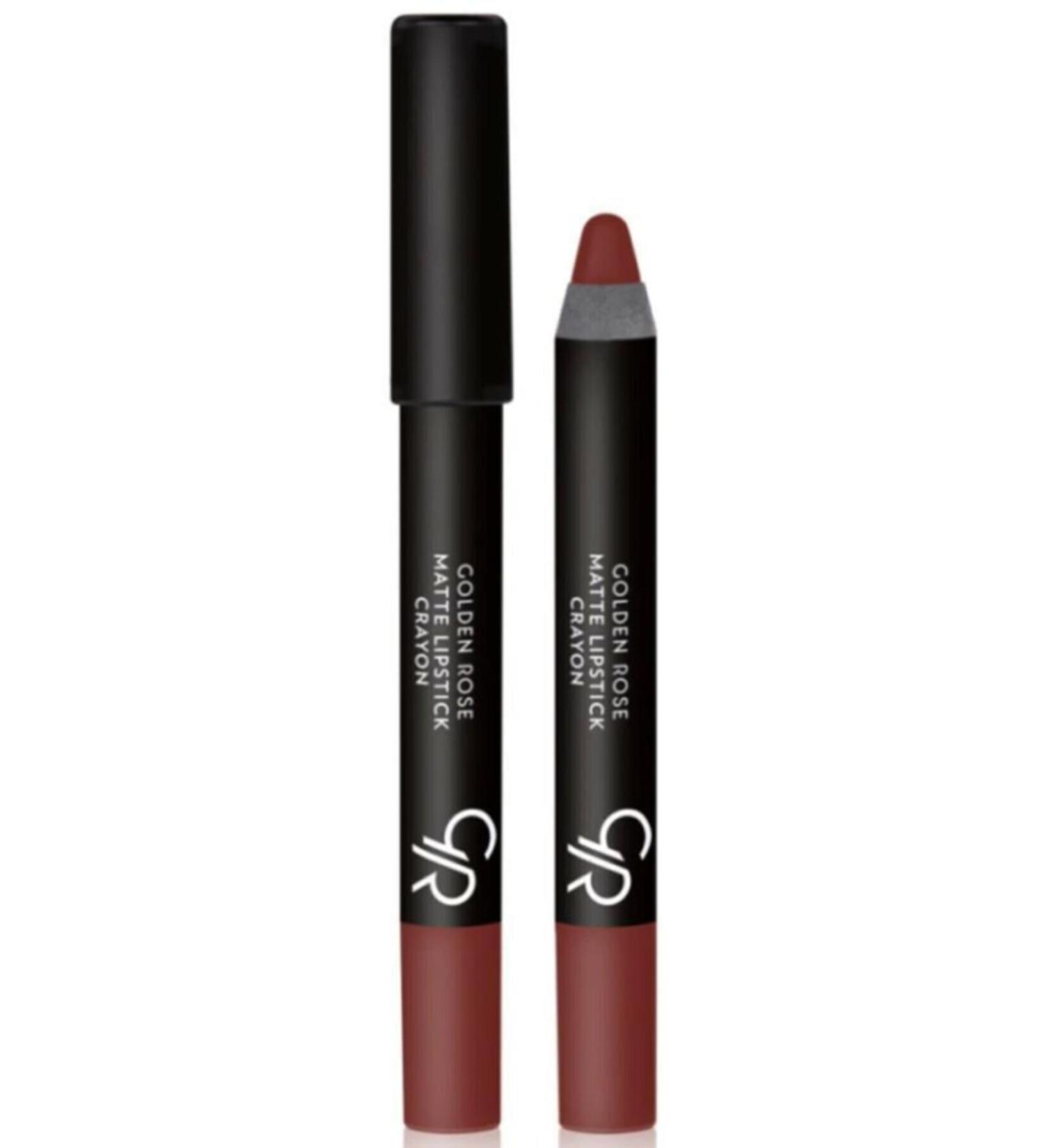 Golden Rose Matte Pencil Lipstick Matte Lipstick Crayon No: 01