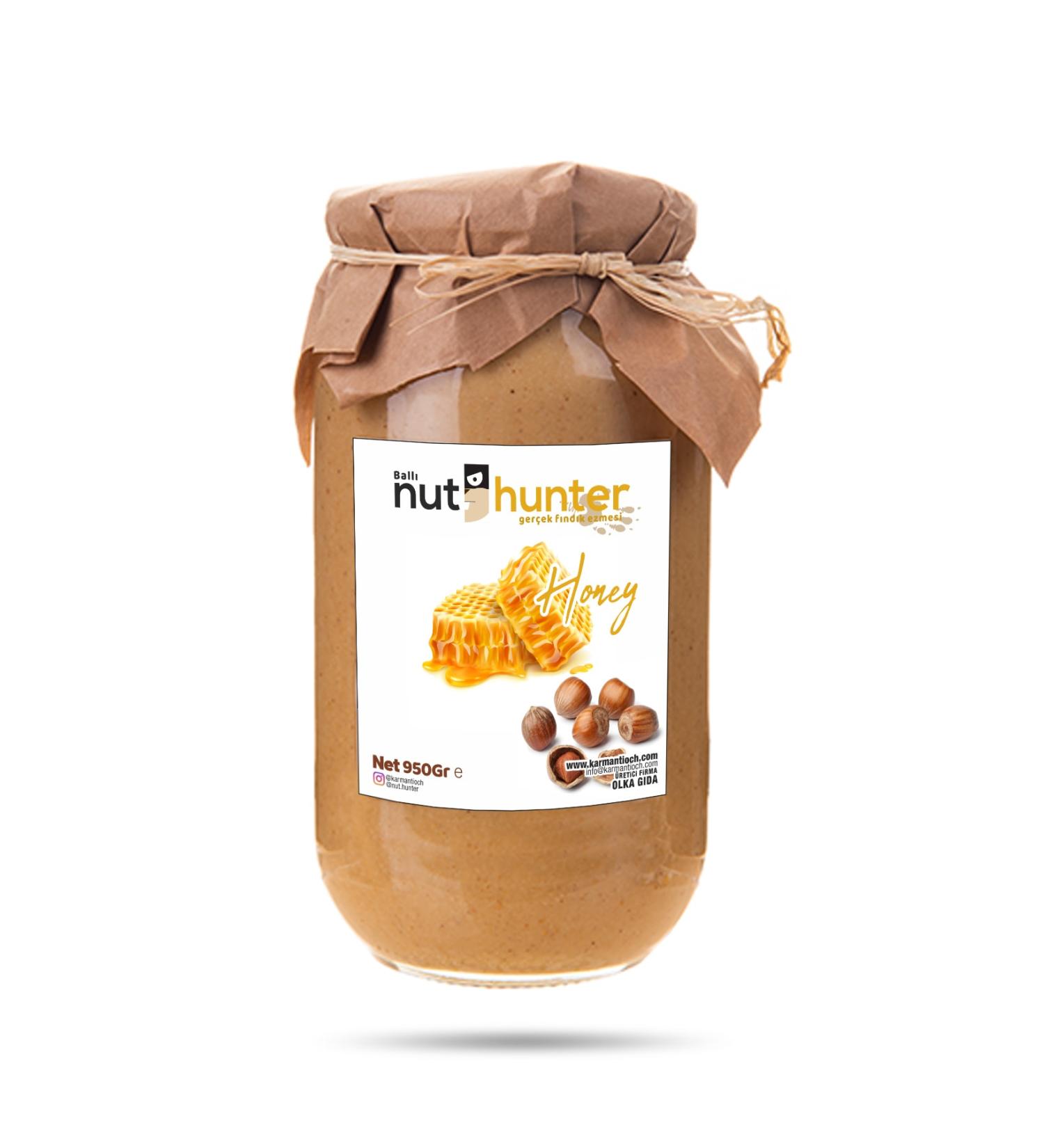 Nut Hunter Honey Hazelnut Paste 950 Gr