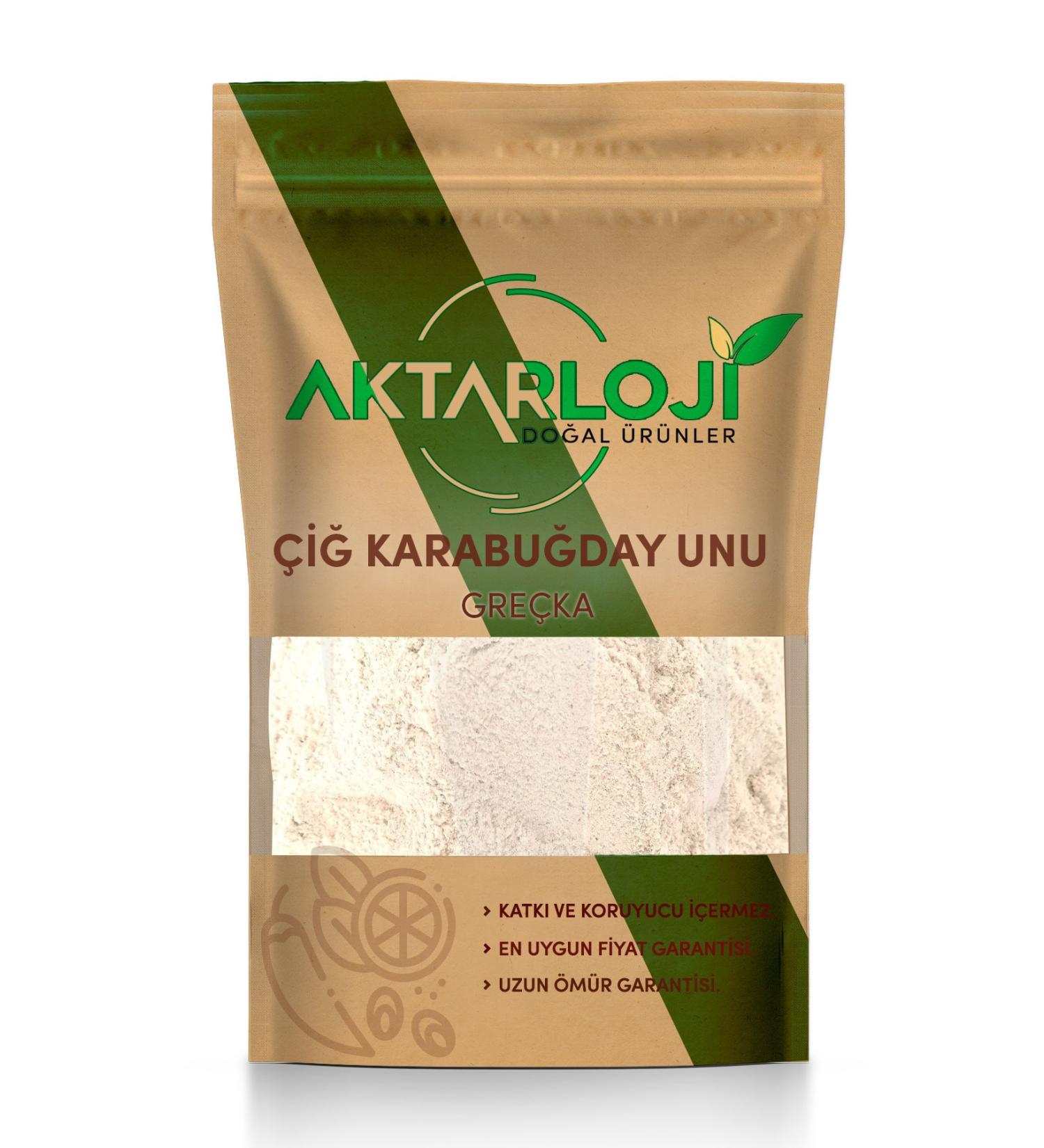 Aktarloji 3 kg Gluten Free Raw Buckwheat Flour Gre ka