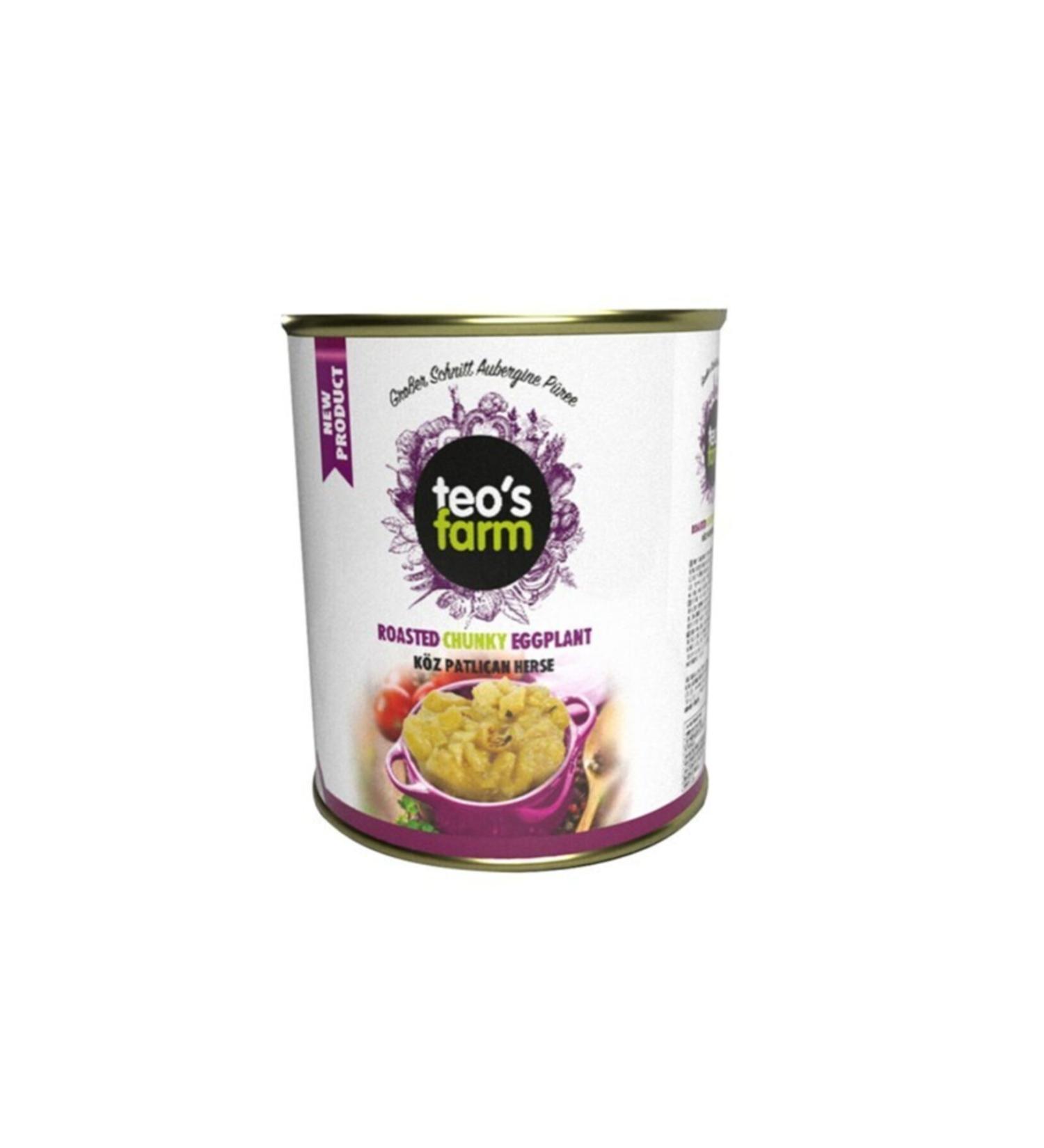 Coarse Cut Roasted Eggplant Ready Meal Salad Appetizer (1 Piece X 3kg)