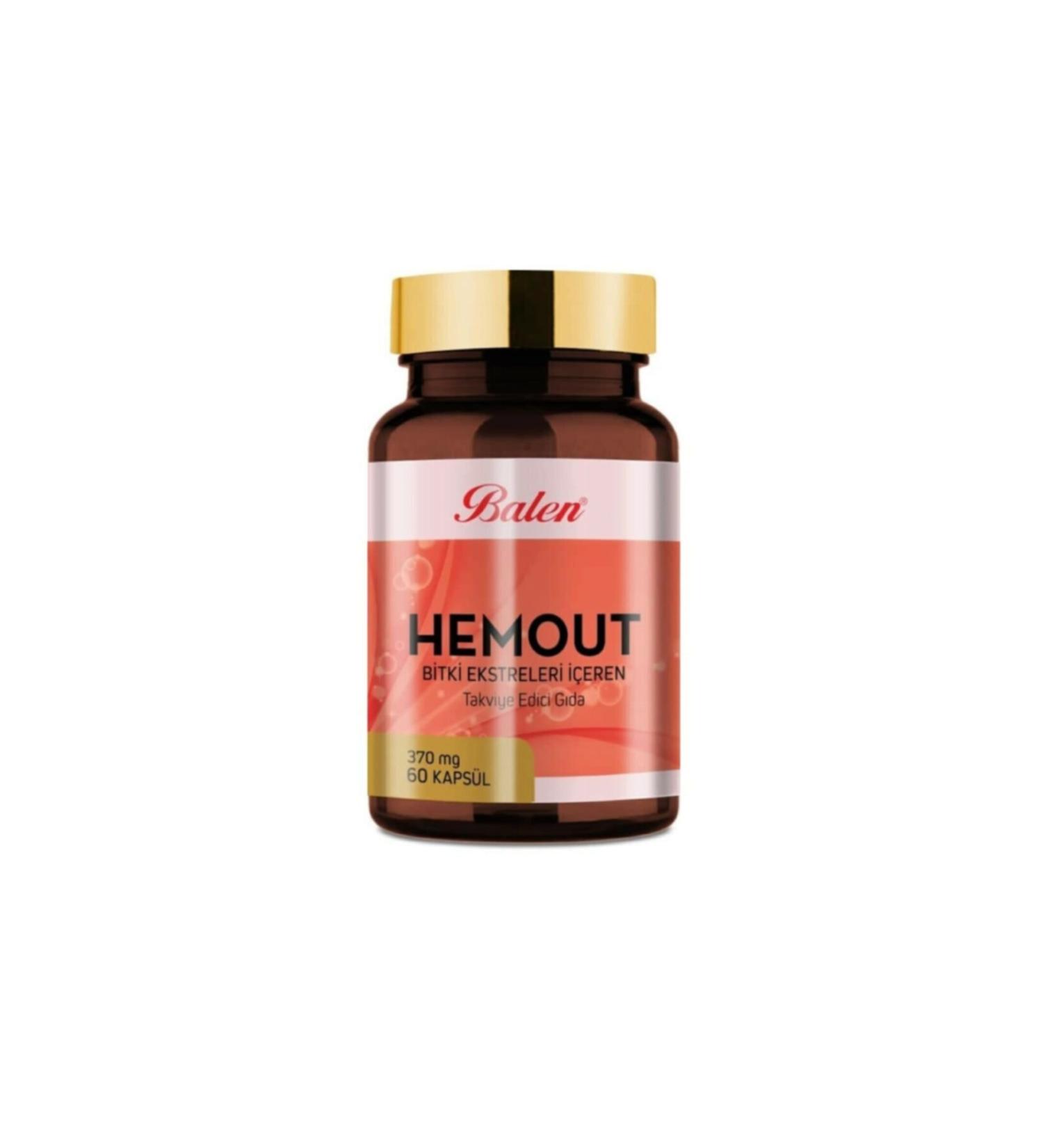 Balen Hemout Plant Extracts Capsule 60 Capsules 370 mg