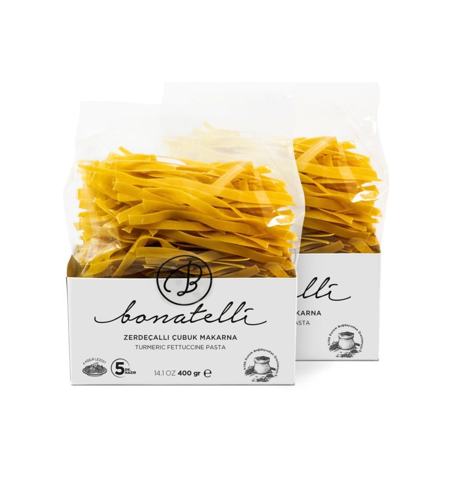 Bonatelli 2-Piece Turmeric Pasta Sticks