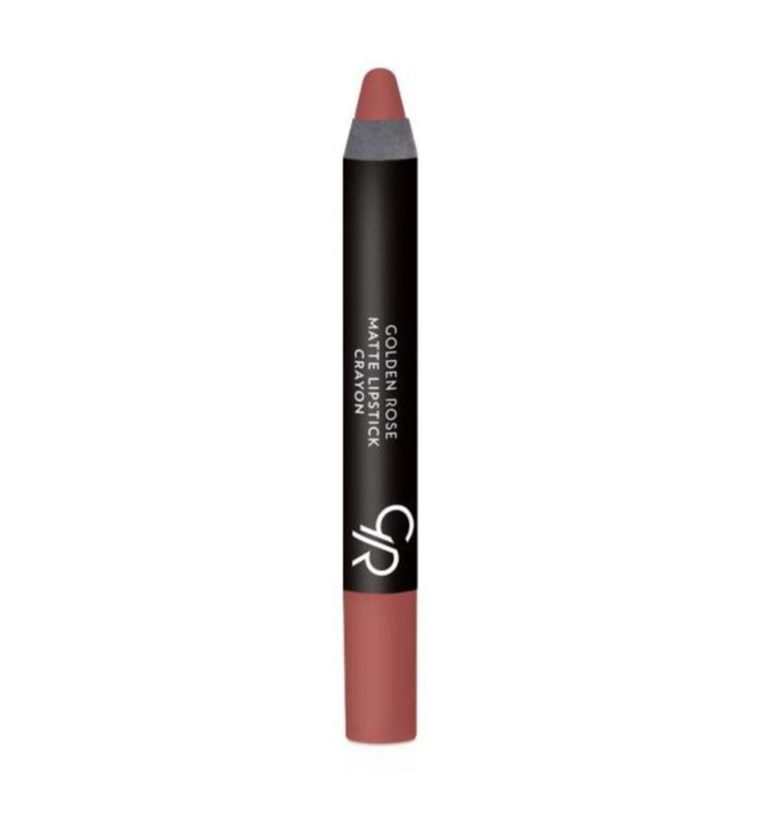 Golden Rose Matte Lipstick Crayon No:21