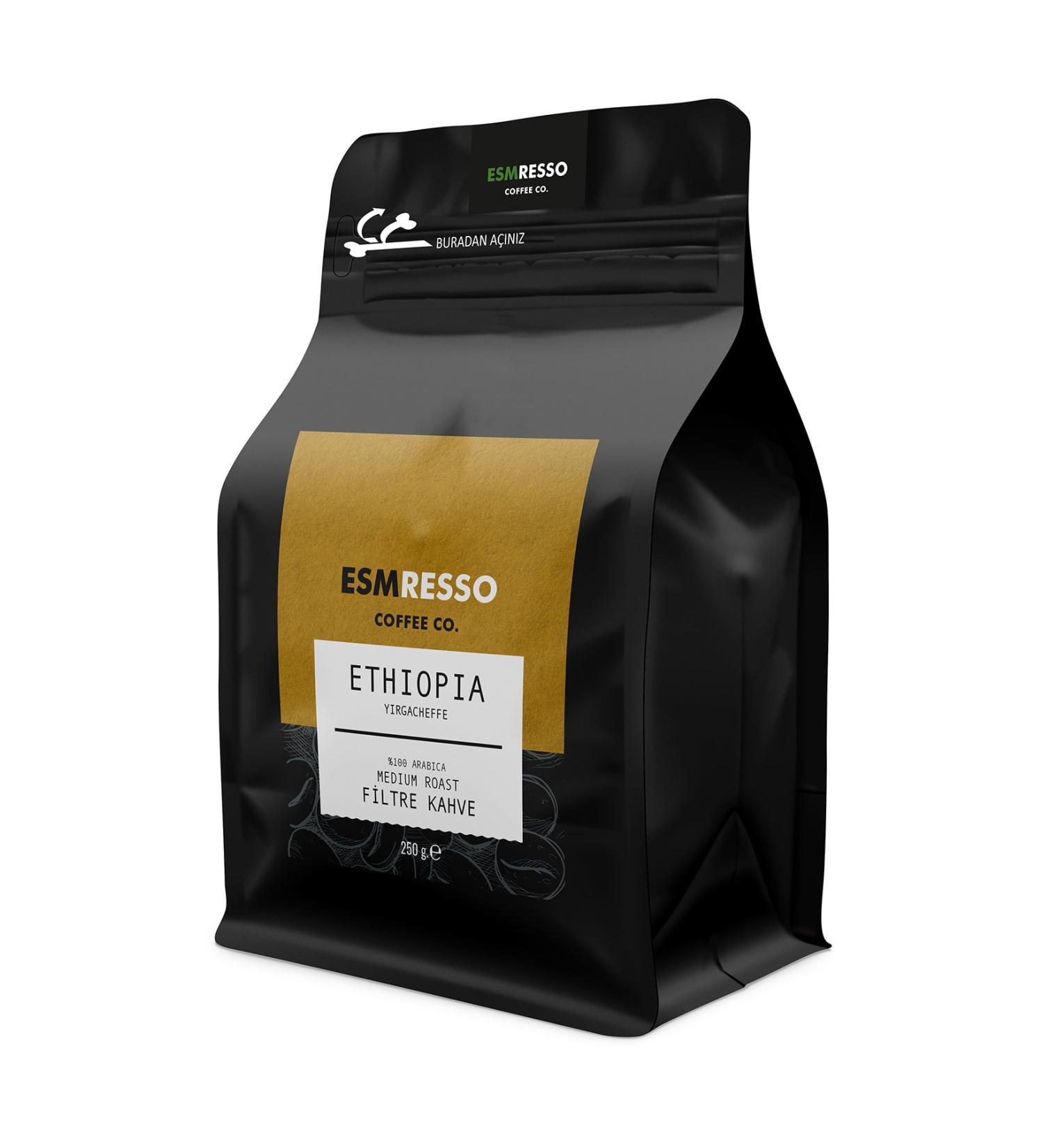 Esmresso Ethiopia Filter Coffee Ground Filter Coffee 250 G