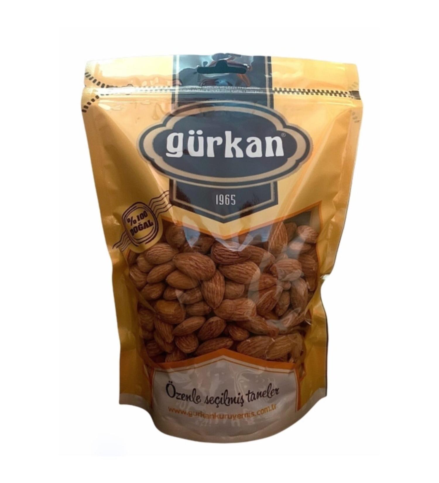 Gurkan Nuts Roasted Almonds 400gr