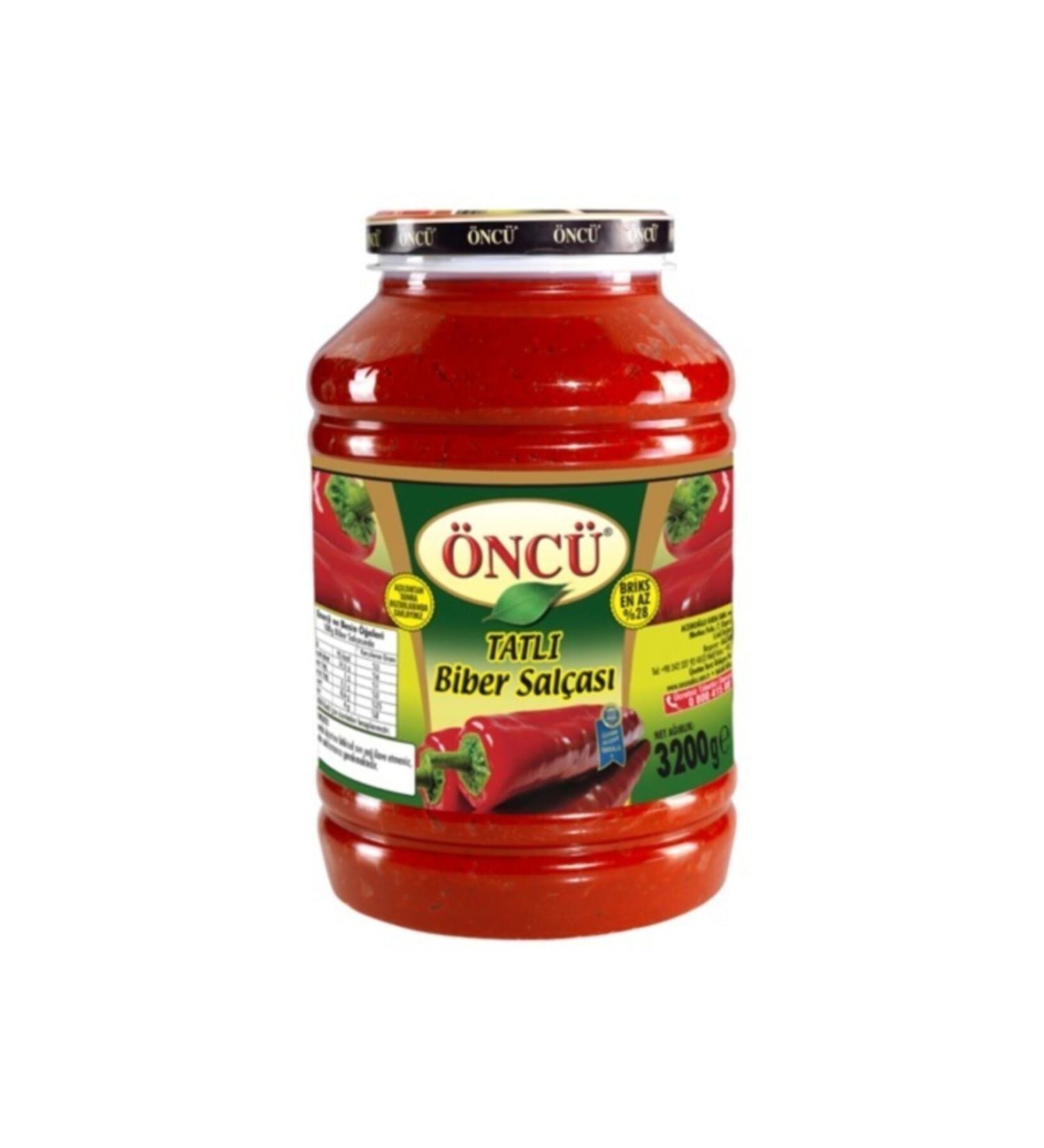 nc Sweet Pepper Paste Pet 3200 gr