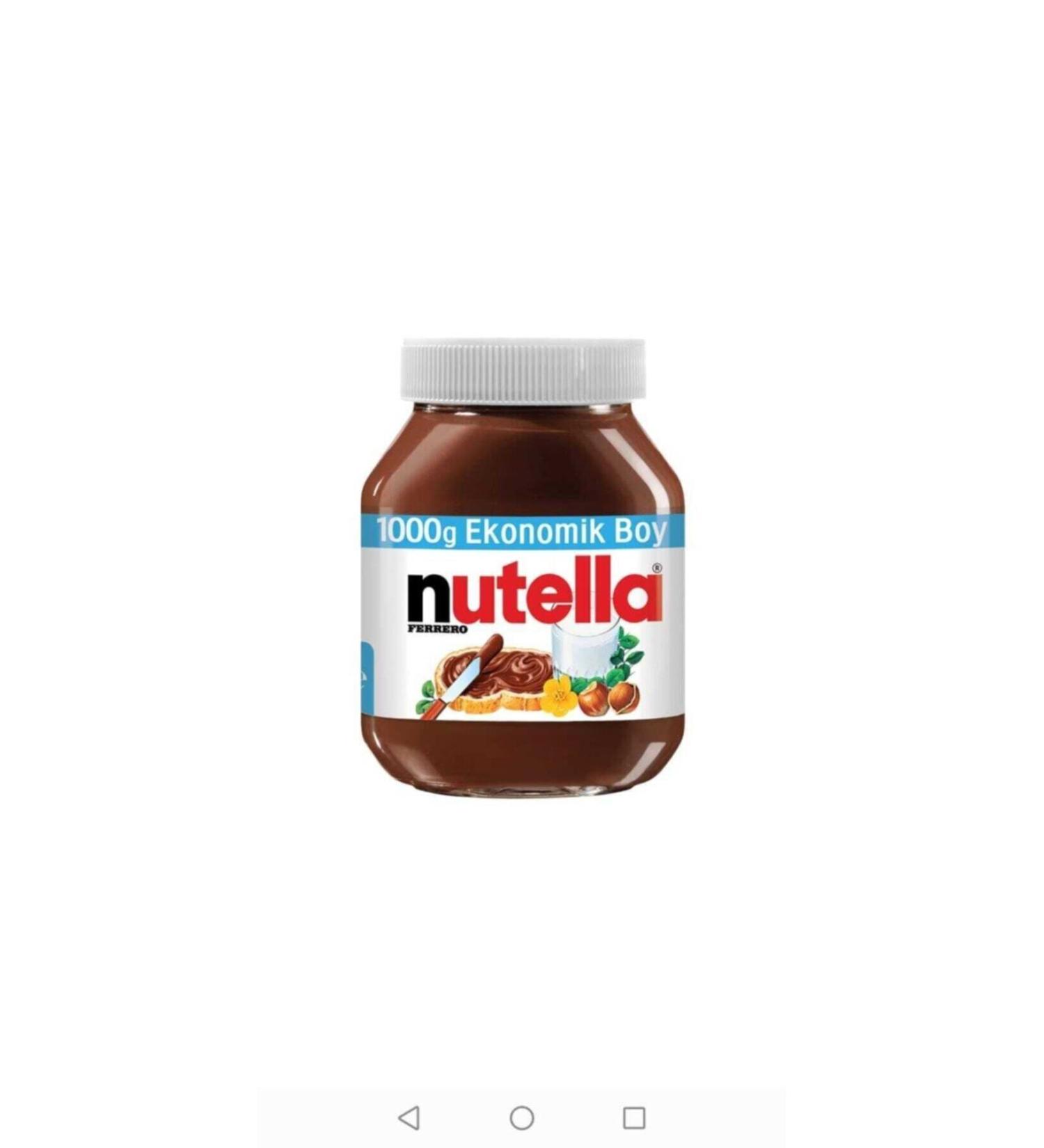 Nutella Cocoa Hazelnut Cream 1000 gr