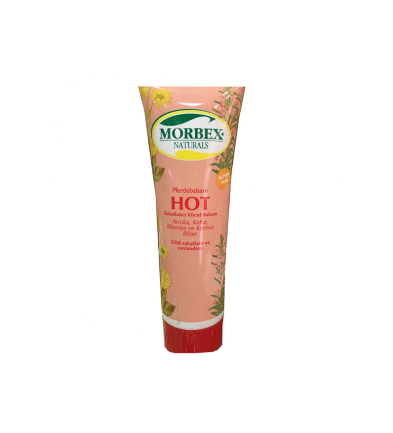 MORBEX Horse Chestnut Gel Warming Effect Hot Balsam 125 Ml