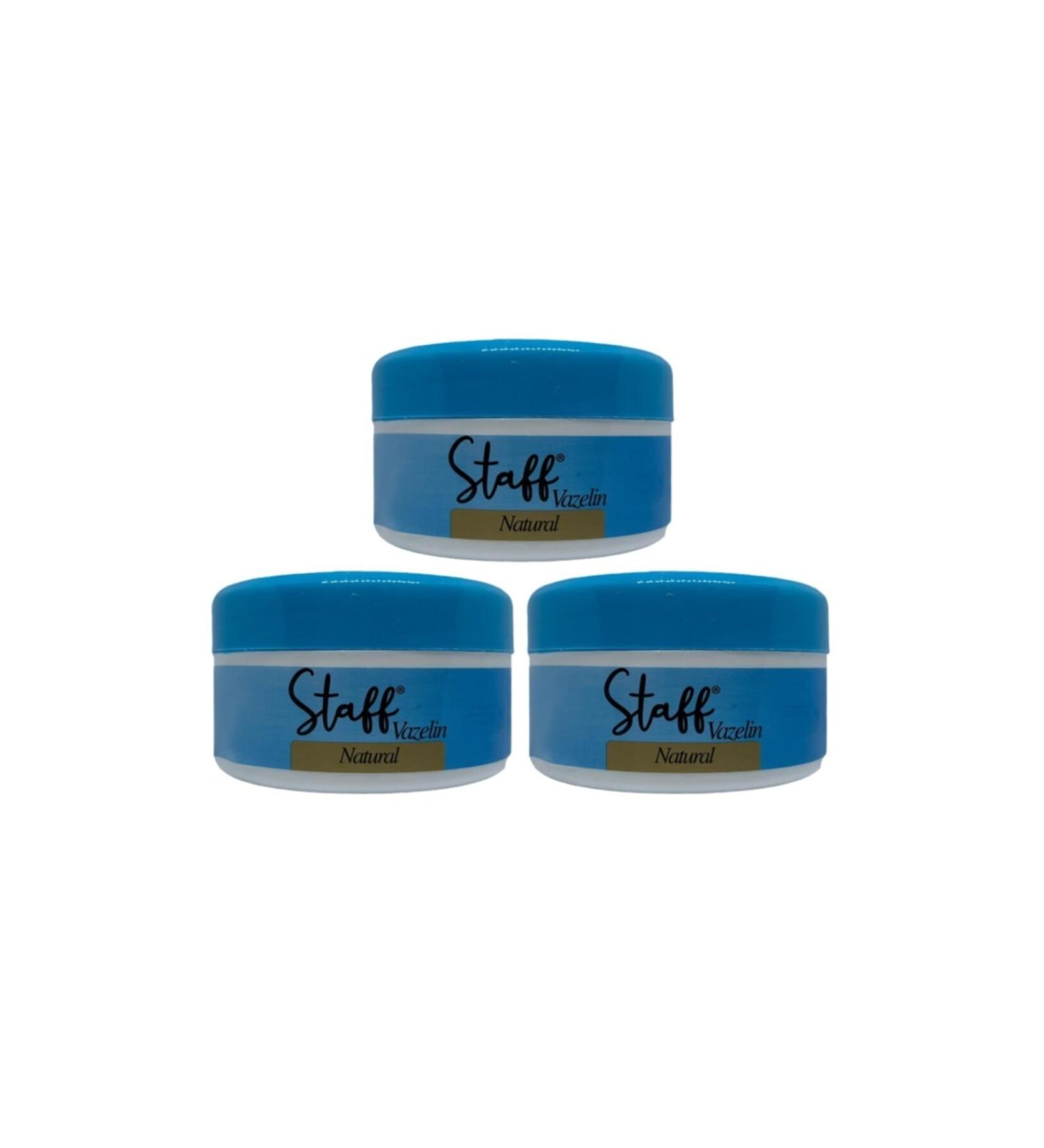 Staff Vaseline Natural 100 Ml 3 Pieces