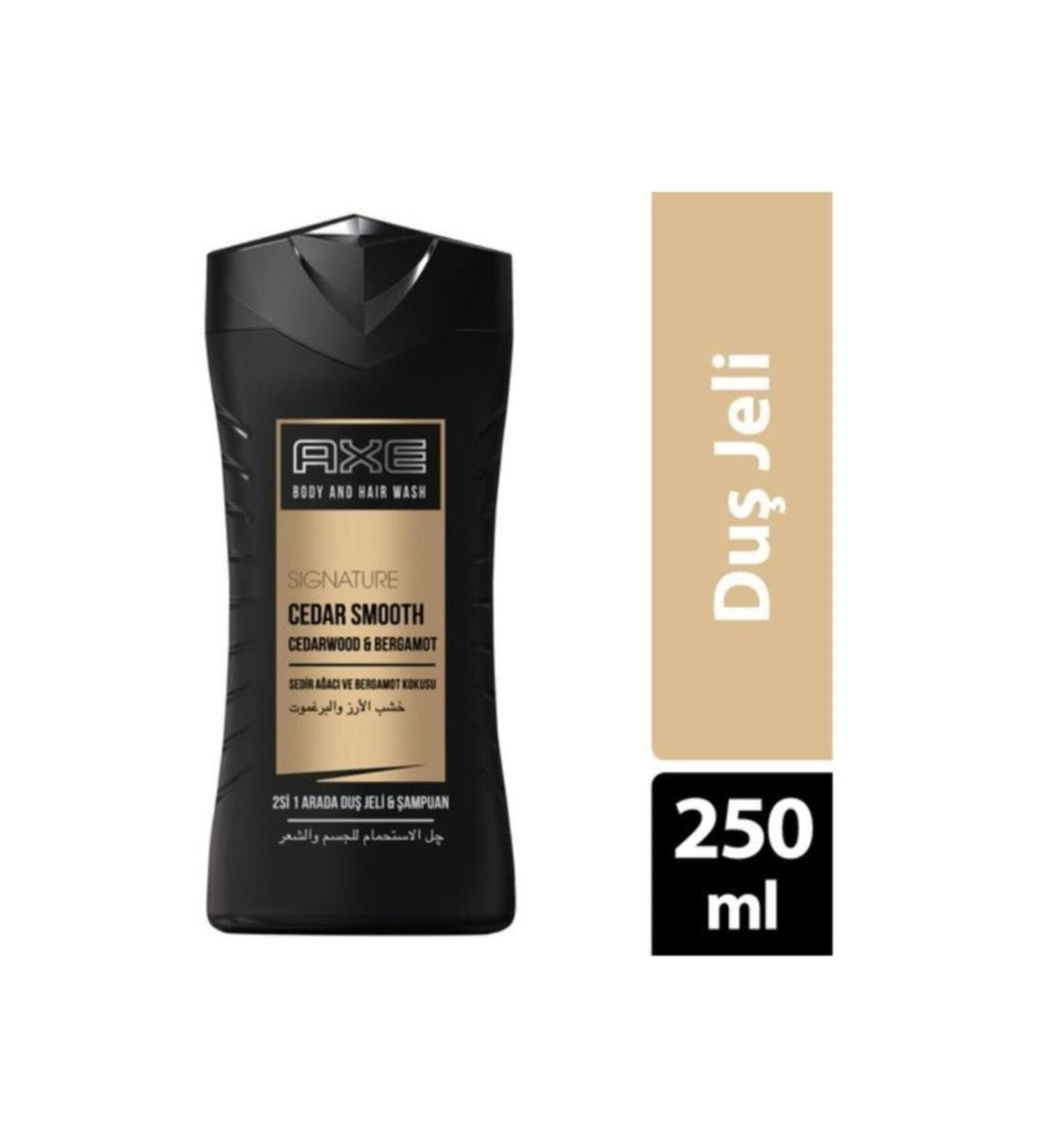 Axe Men 2 in 1 Shower Gel & Shampoo - Cedarwood & Bergamot 250 ml