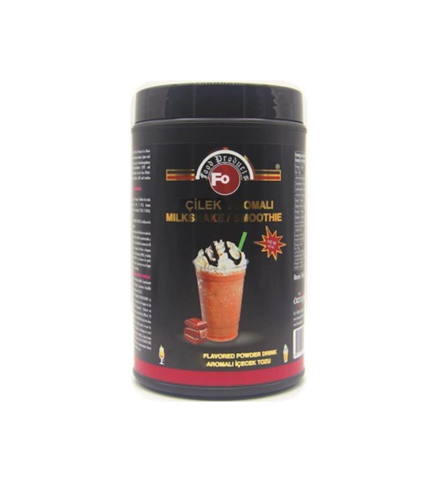 FO Strawberry Flavored Drink Powder 1 kg Milk Shake/ Smoothie Jar