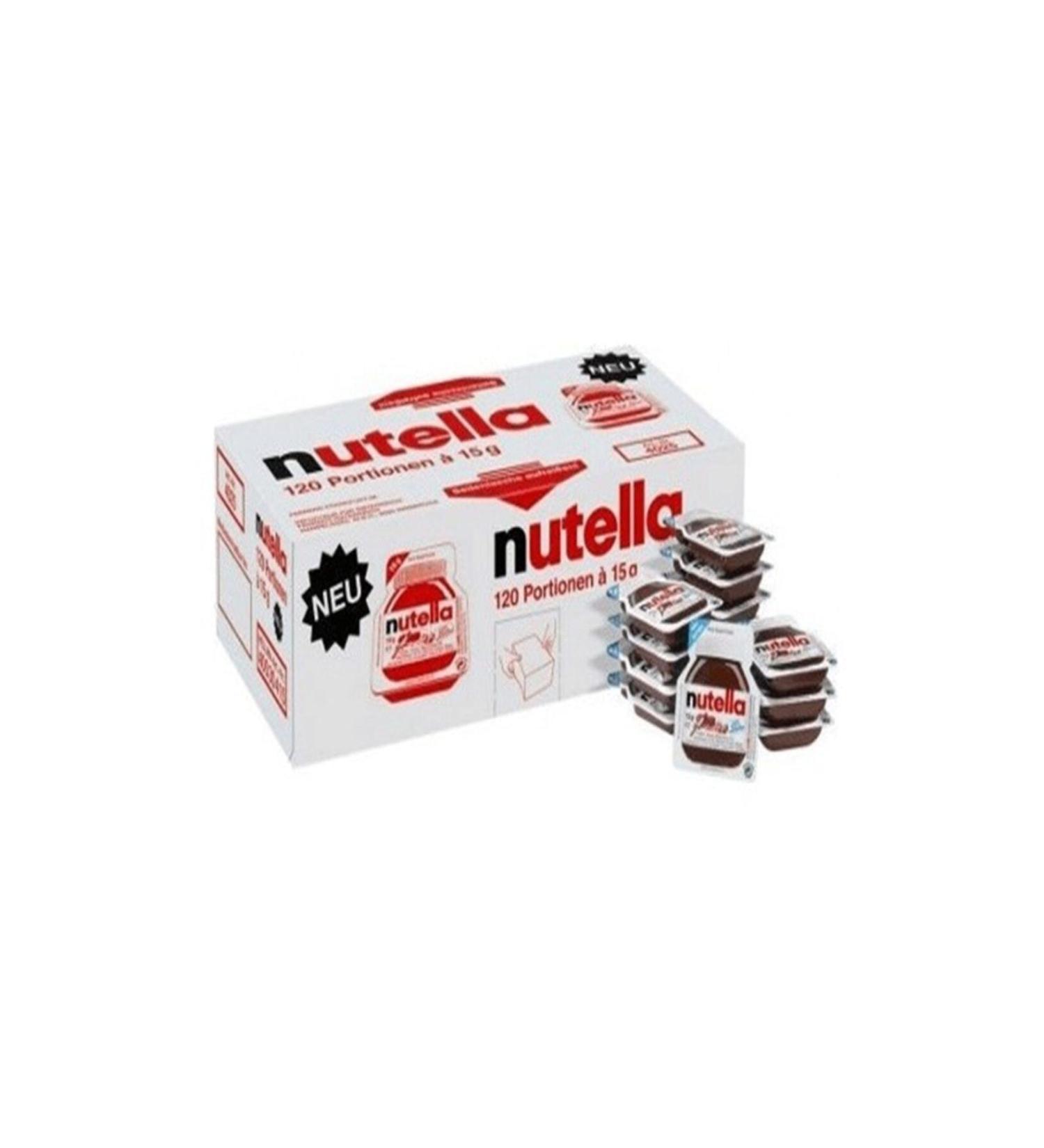 Nutella 120 Pieces Cocoa Hazelnut Cream 15 Gr