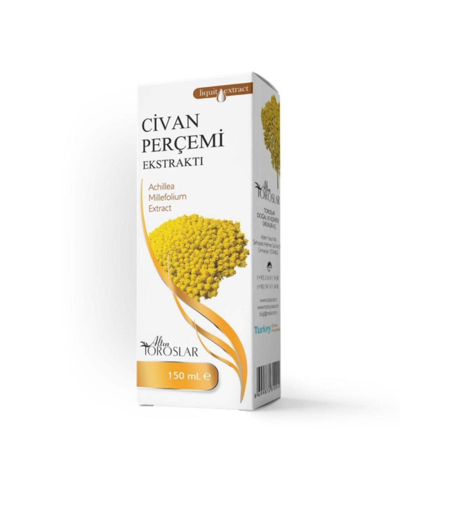 Toroslar Natural and Cosmetics Toroslar Yarrow Extract 150 Ml.