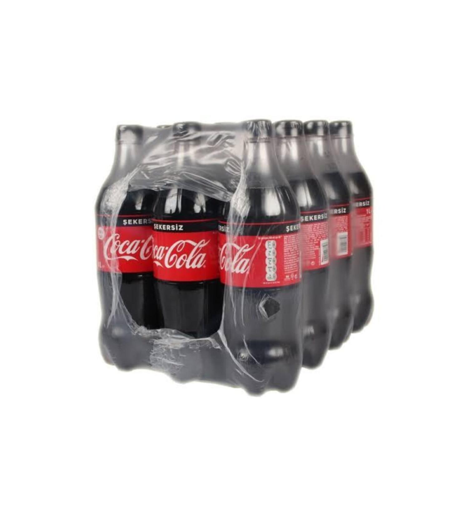 Coca-Cola Zero Sugar Free 1lt 12 Liters