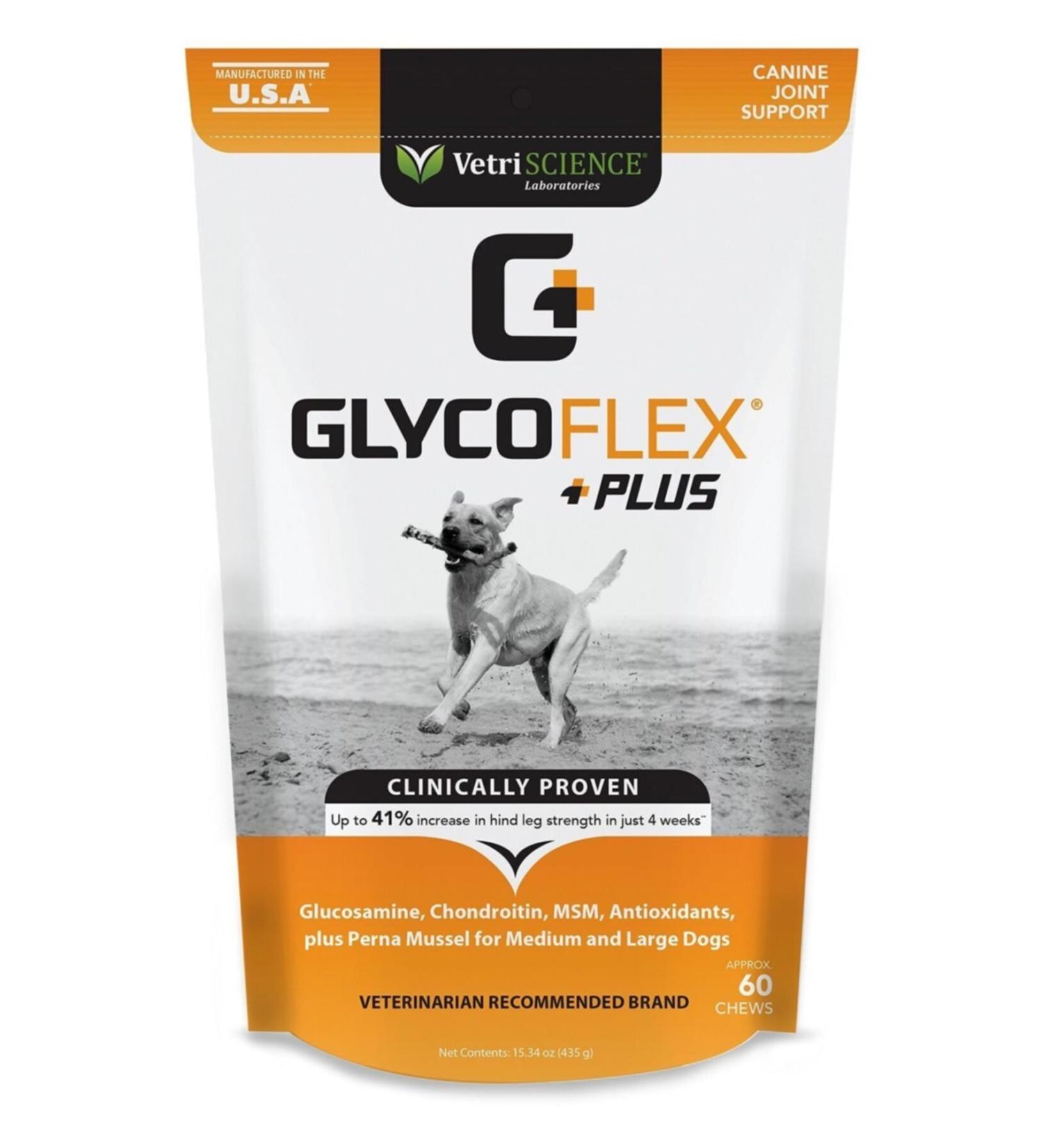 Gimdog Vetriscience Glycoflex Plus Dog Joint Support 60 Tablets