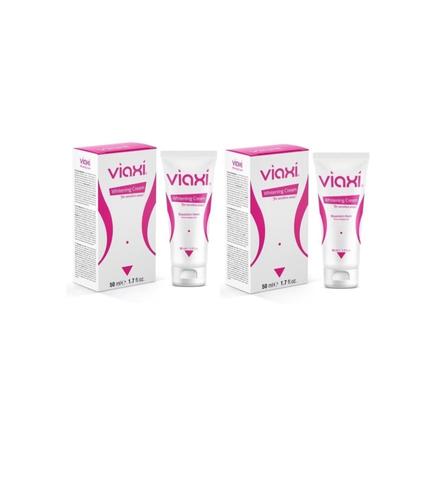 Viaxi Whitening Cream for Sensitive Areas 50 ml X2 Pieces
