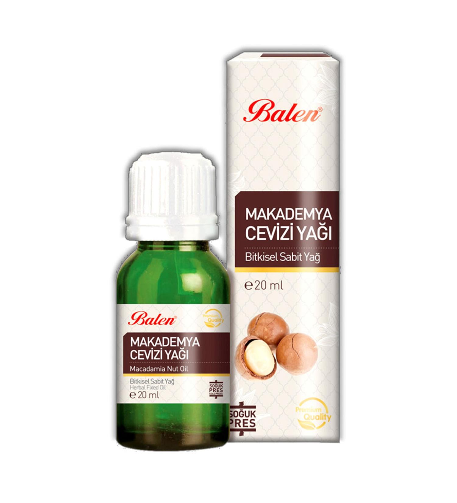 Balen Macadamia Nut Oil Natural Pure 20 ml