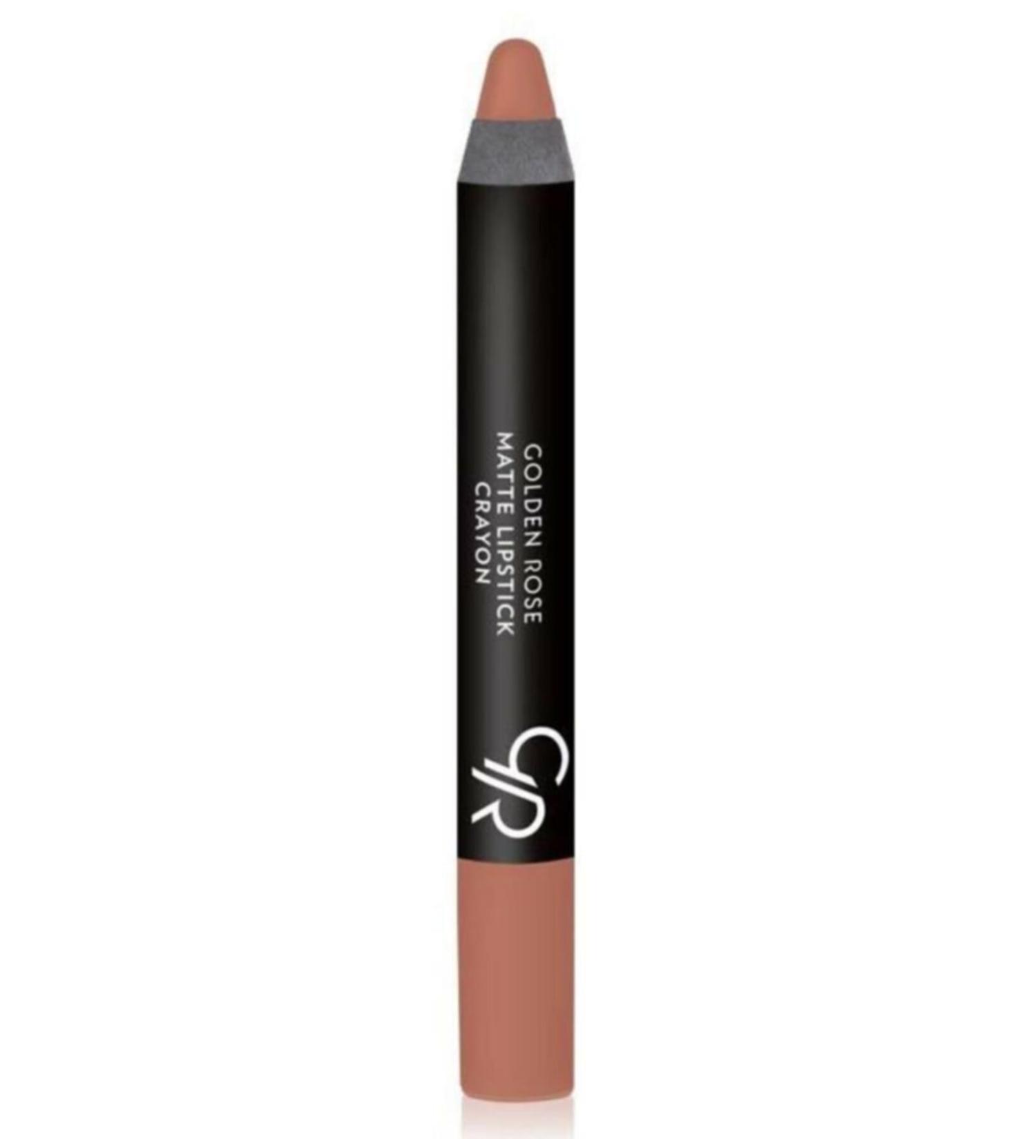 Golden Rose Matte Pencil Lipstick - Matte Lipstick Crayon No: 14 BMKT10057963