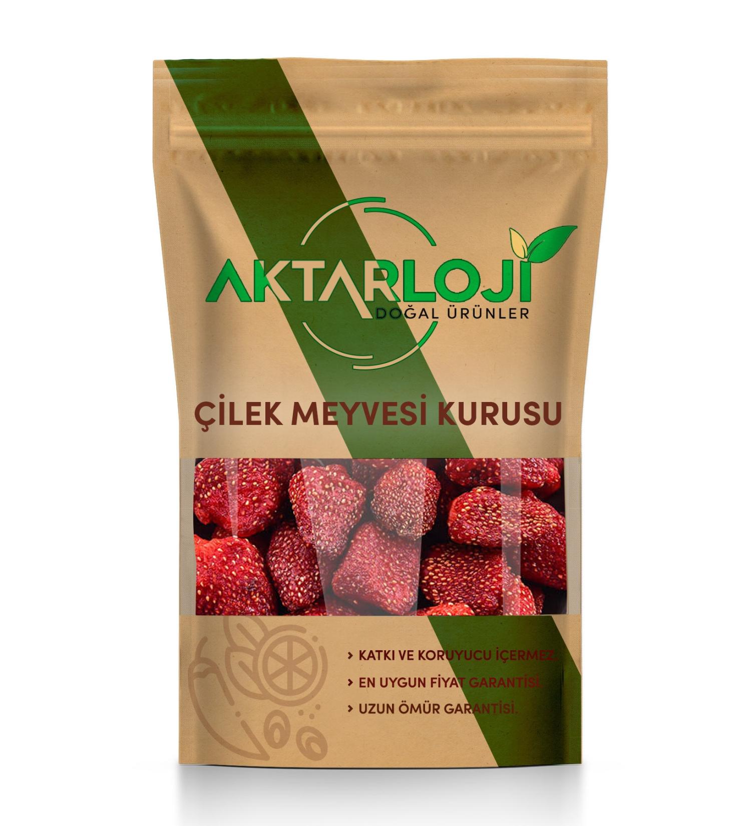 Aktarloji 250 Gr Dried Strawberry Fruit