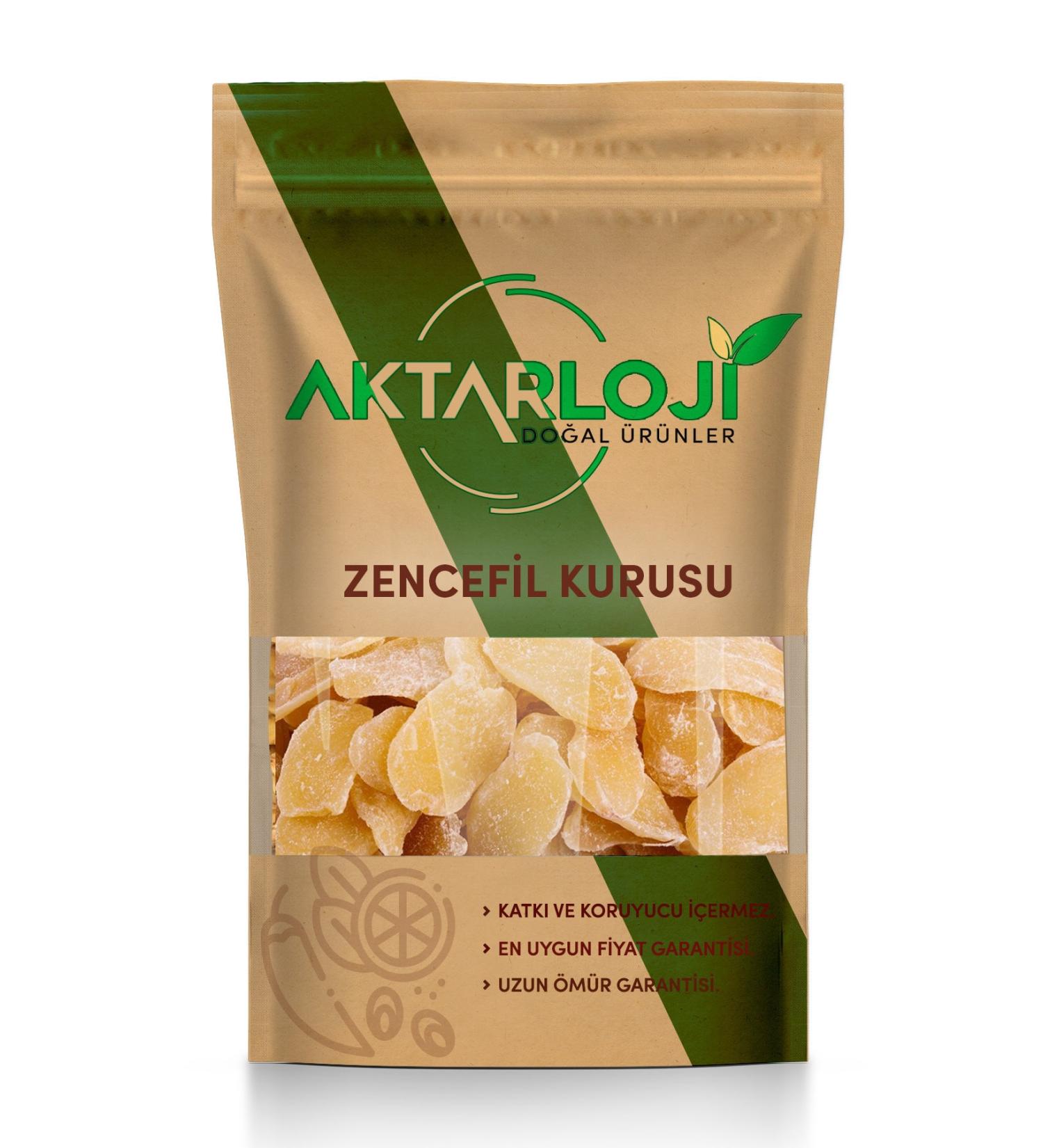 Aktarloji 1 Kg Sliced Dried Ginger Fruit