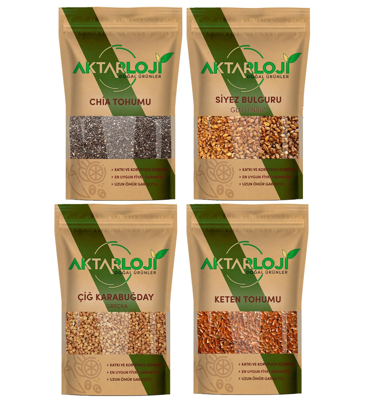 kg g raw buckwheat gre ka + 1 kg g quinoa seed + 1 kg g flax seed + 1 kg g chia seed