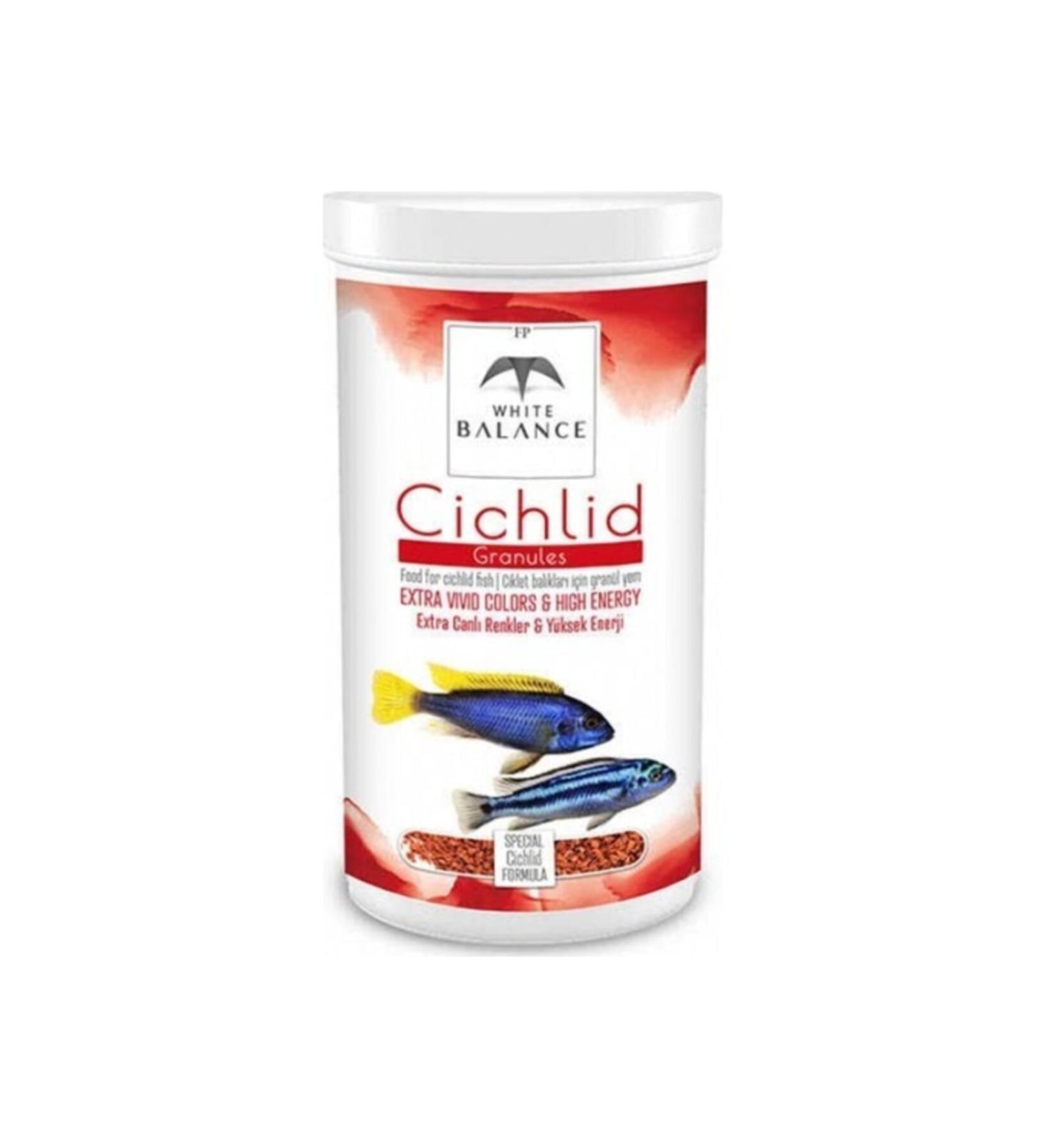 White Balance Cichlid Granules Cichlid Fish Food 250ml Original Package