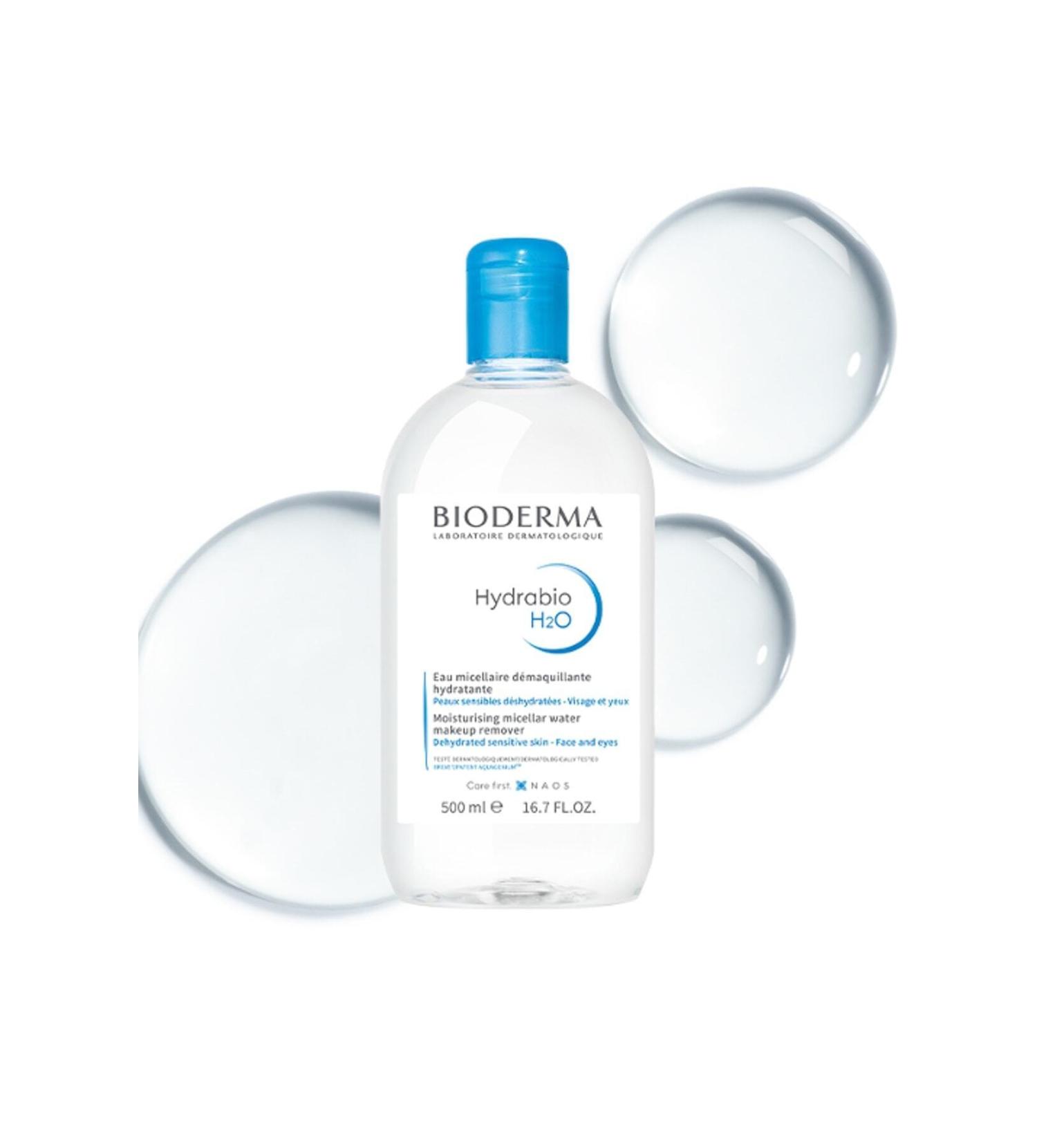 Bioderma Hydrabio H2o Face and Make-up Cleansing Water 500 Ml