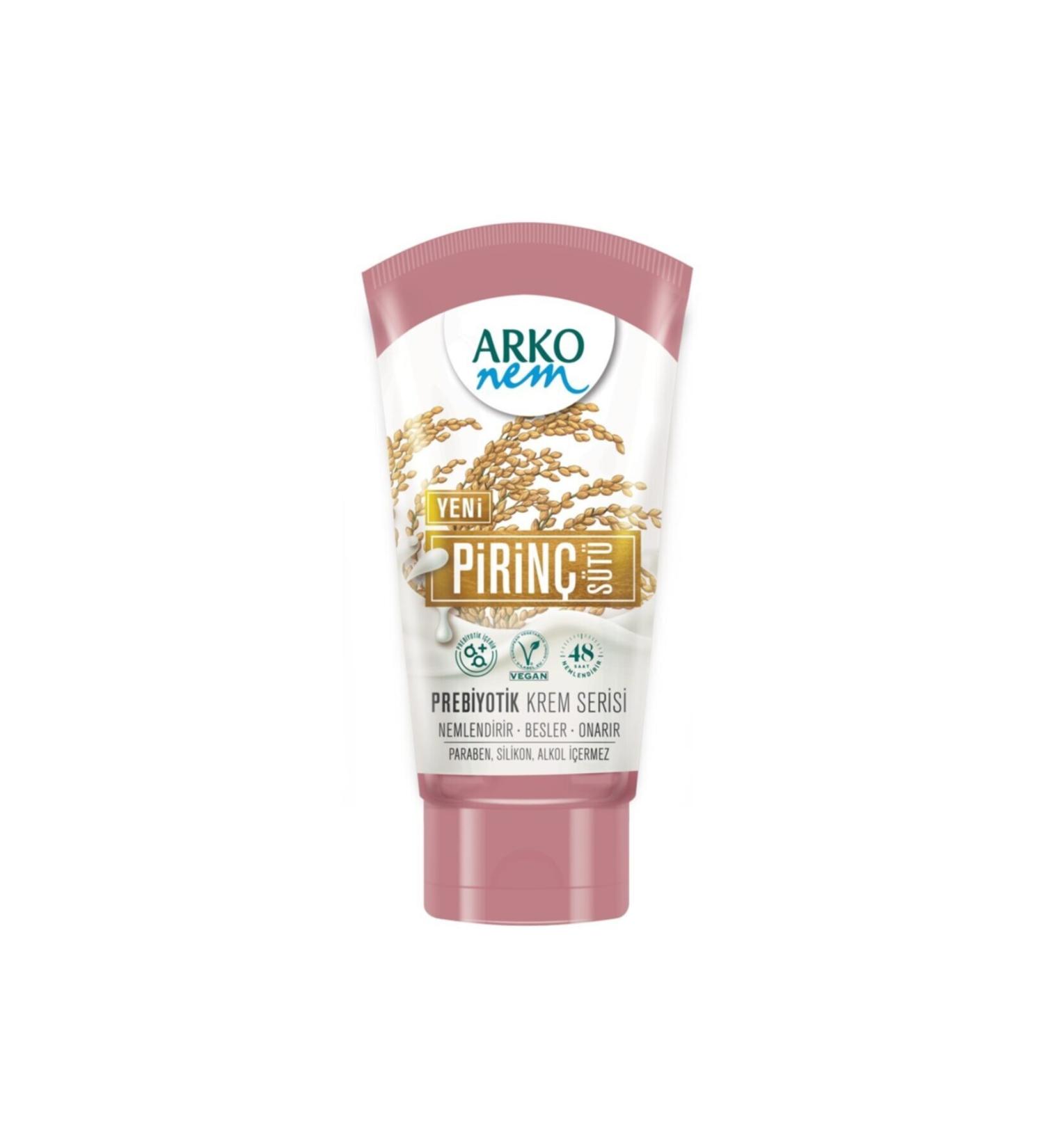 Arko Prebiotic Rice Milk Hand and Body Cream 60 Ml