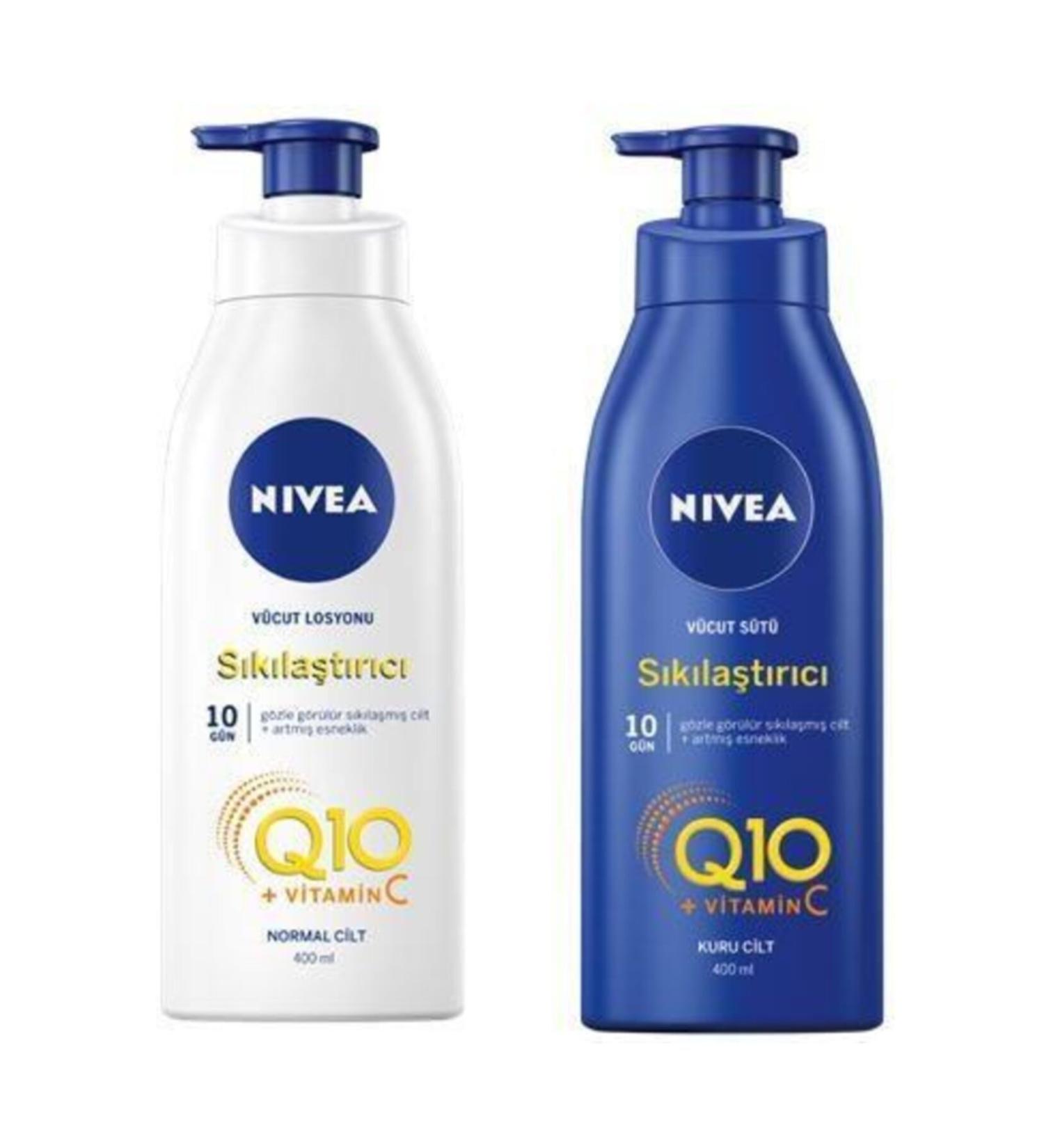 NIVEA Q10 Firming Body Lotion 400 ml Set of 2 - Buy Online on GoSupps.com