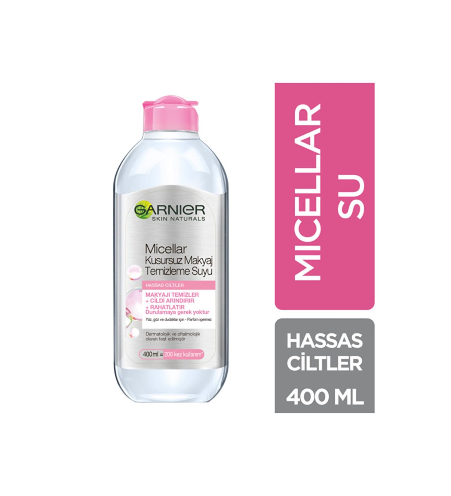 Garnier Micellar Perfect Make-Up Remover Water 400 Ml - Buy Online on GoSupps.com