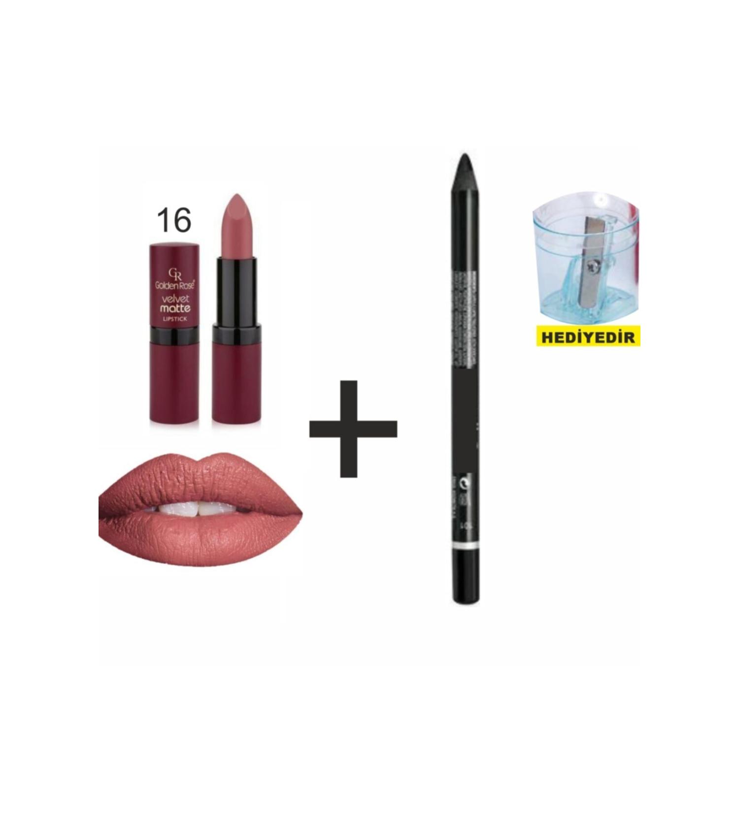 Golden Rose Velvet Matte Lipstick No:16 Matte Lipstick