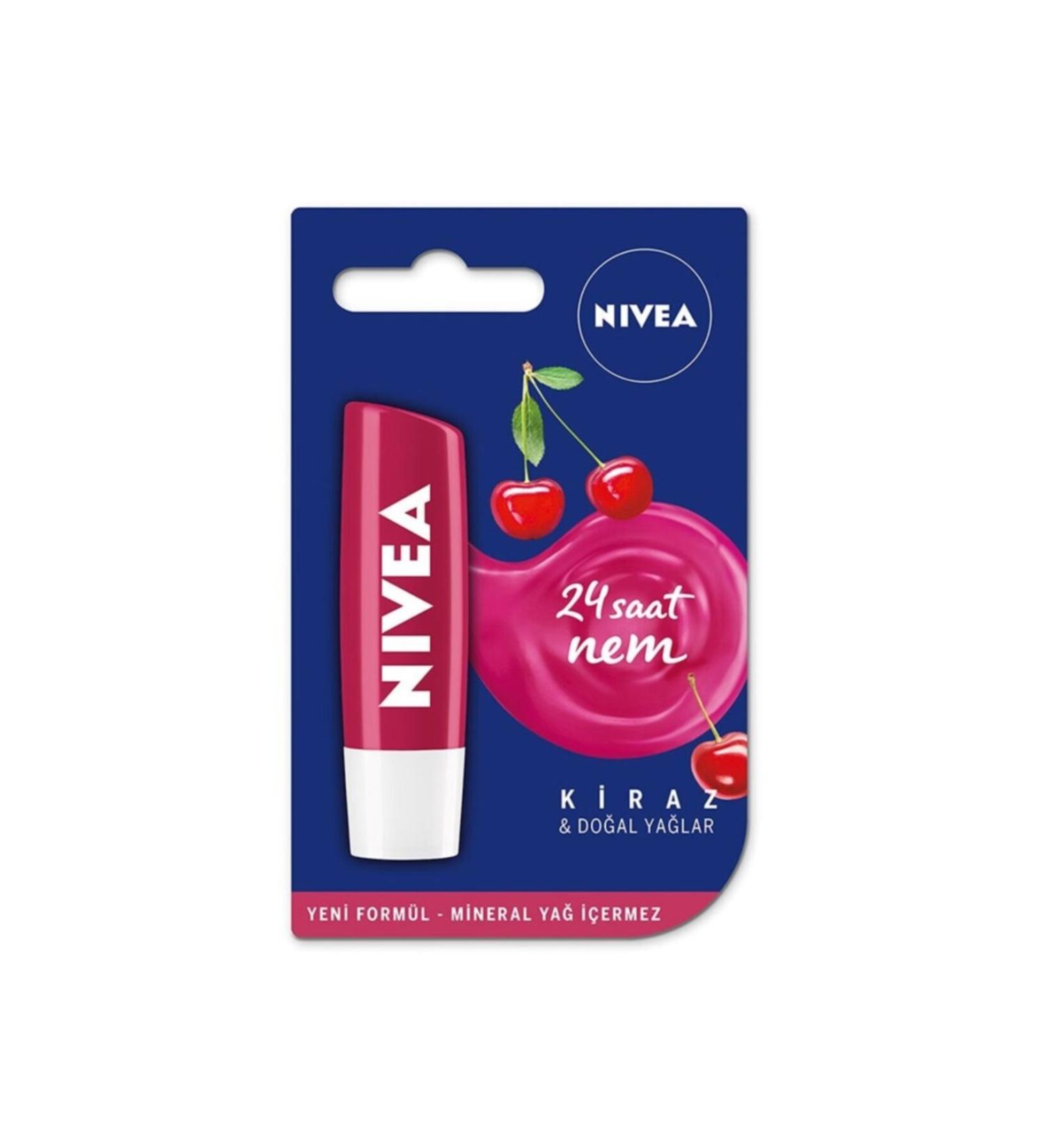 NIVEA Cherry Lip Care Cream 4.8 Gr