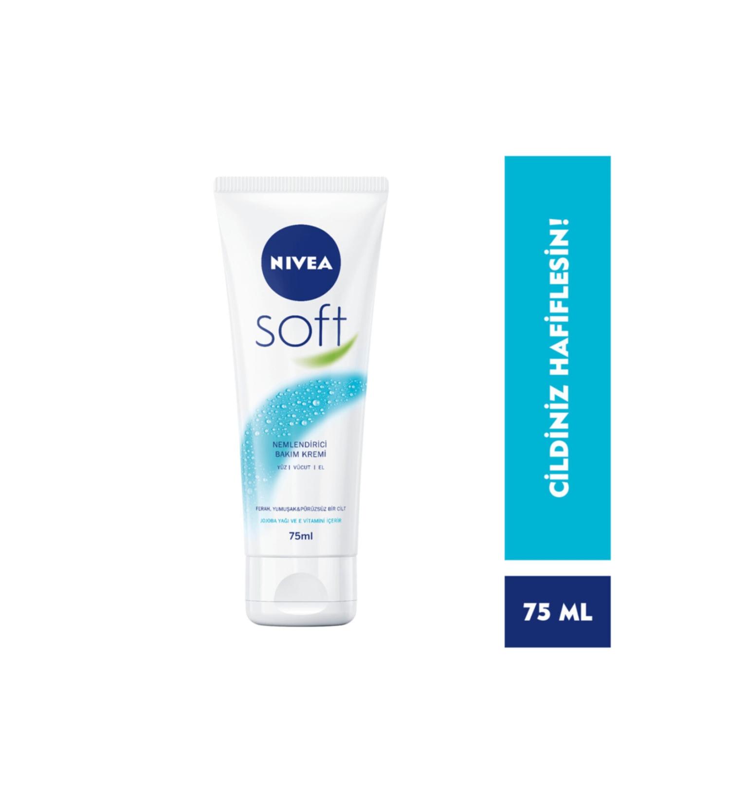 NIVEA Soft Moisturizing Care Cream 75 Ml