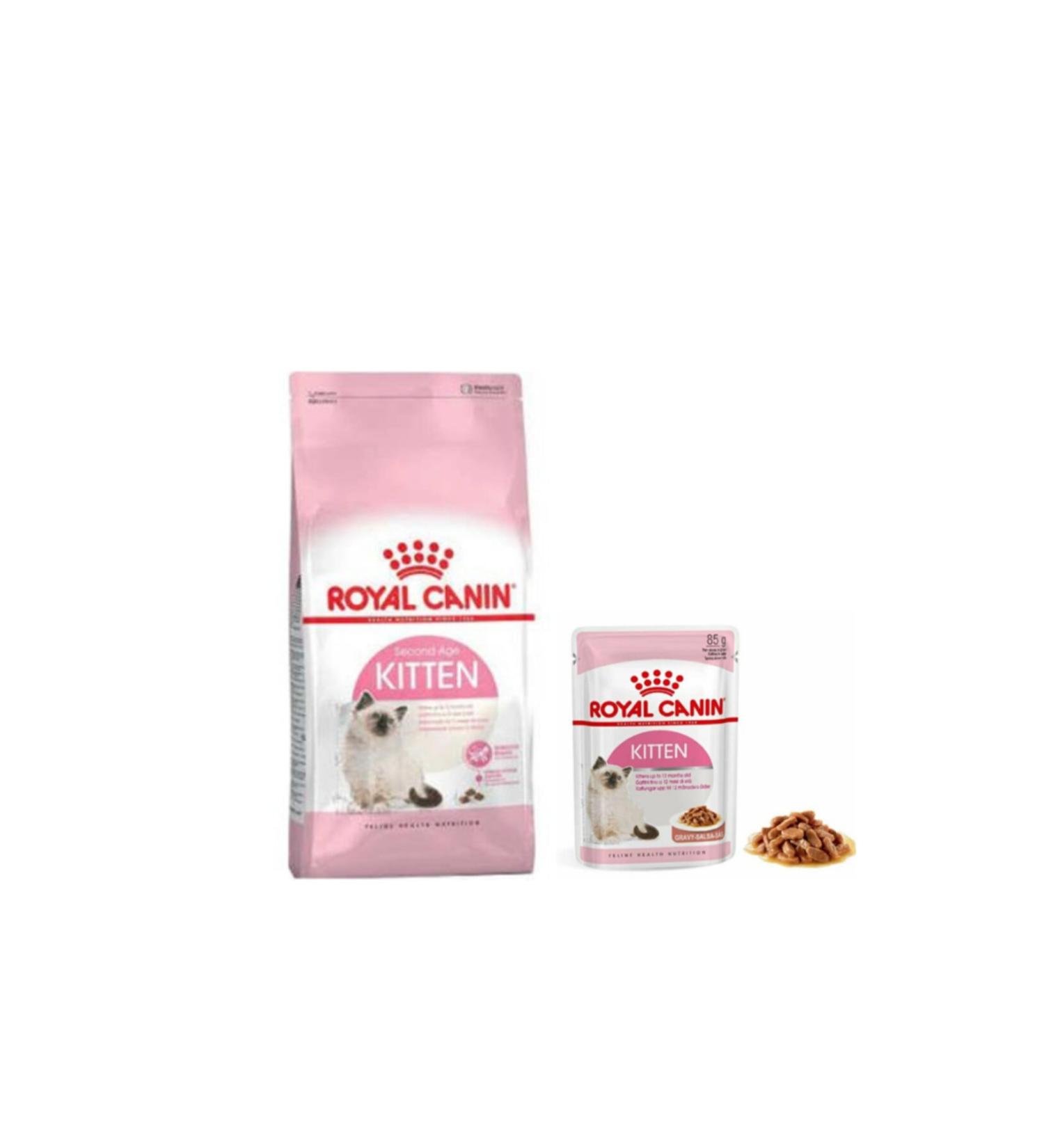 Royal Canin Royal Can n K tten 2 Kg Kitten Cat Food + 2 Pieces Royal Can n K tten Punch