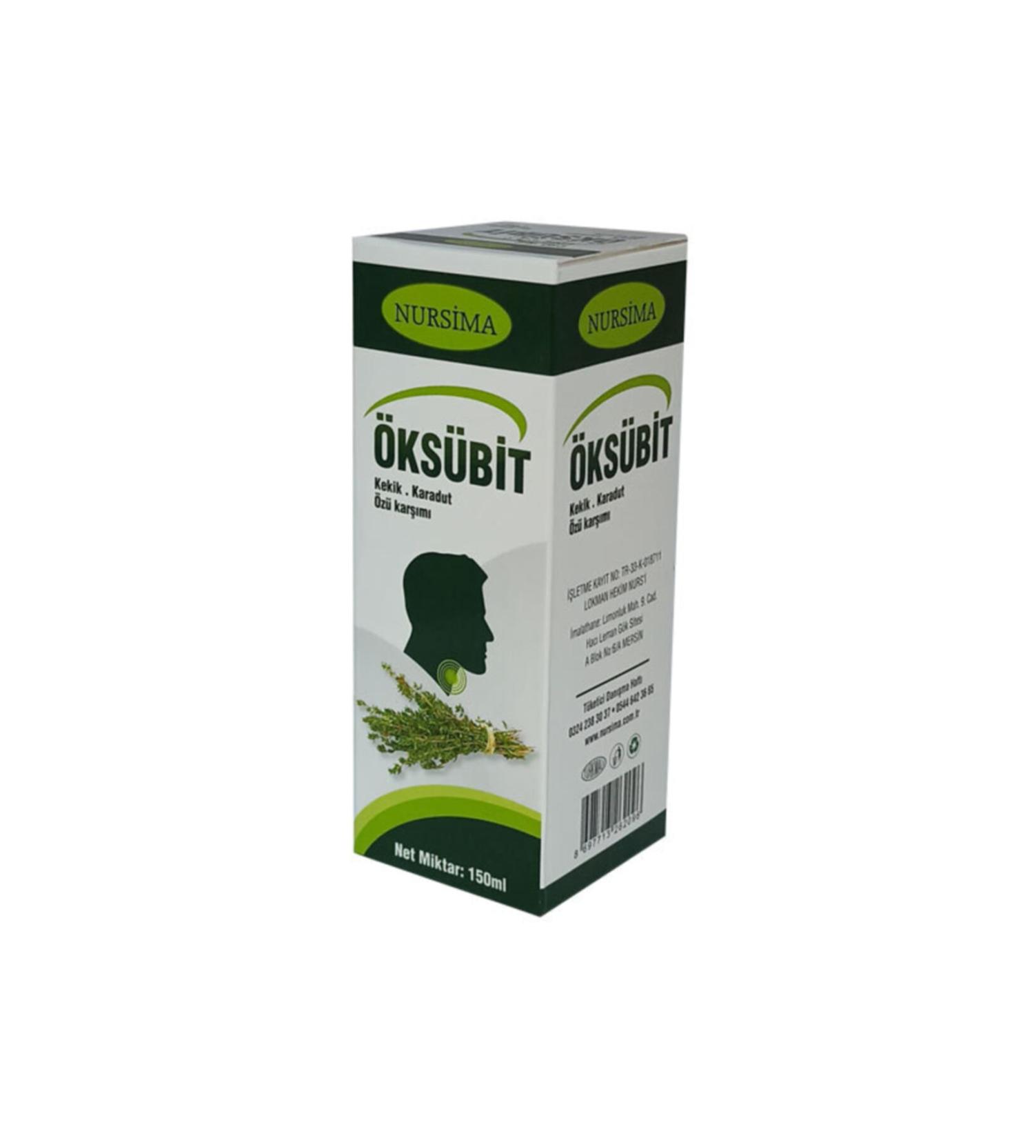 Nursima Oxusbit Syrup 150 ml