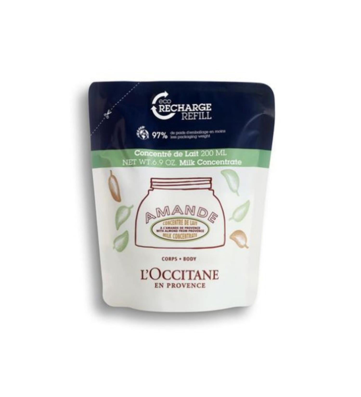 L'Occitane Almond Moisturizing Body Cream Ecological & Economical Refill - 500 Ml