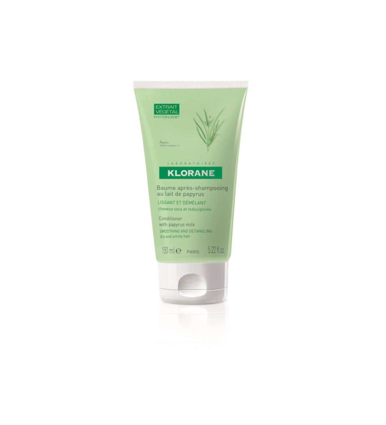 Klorane Baume Papyrus 150 ml - Papirus Milky Care Cream (Thin Dry Unruly Hair)
