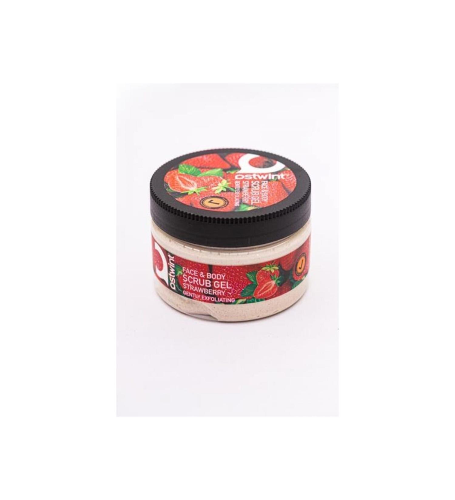 Ostwint Strawberry Face Body Scrub Gel 300 ml