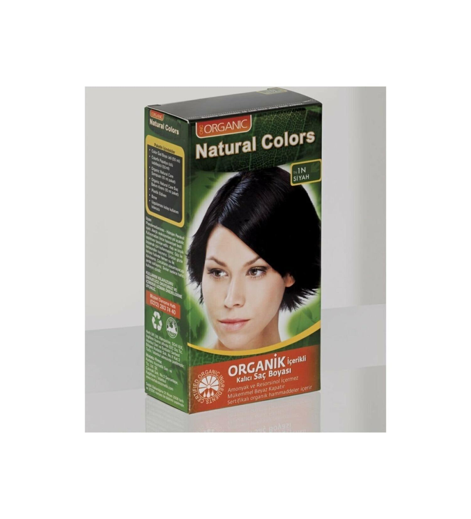 Organic Natural Colors Natural Colors 1n Black